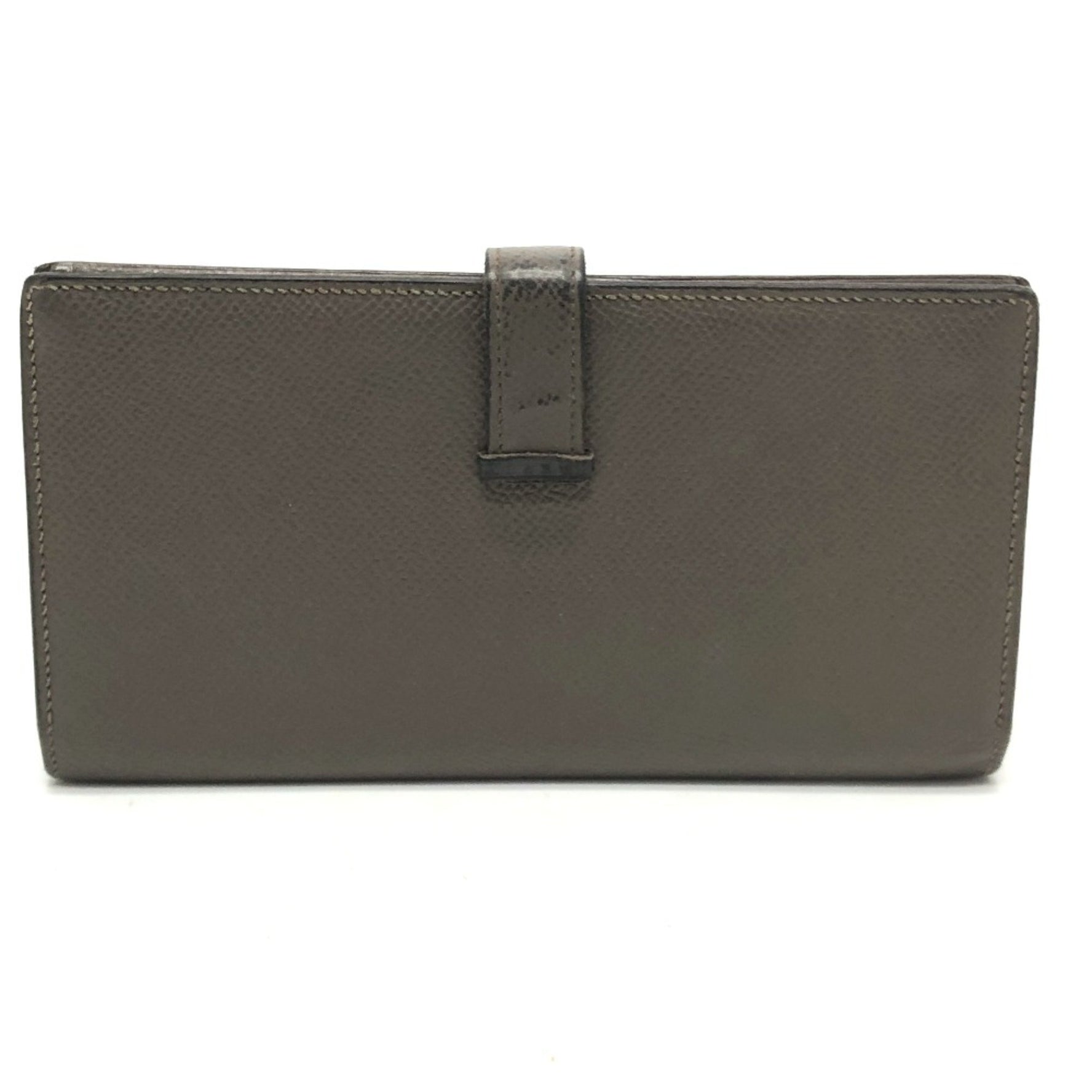 Hermes HHardware Two fold Long Wallet Etain Based