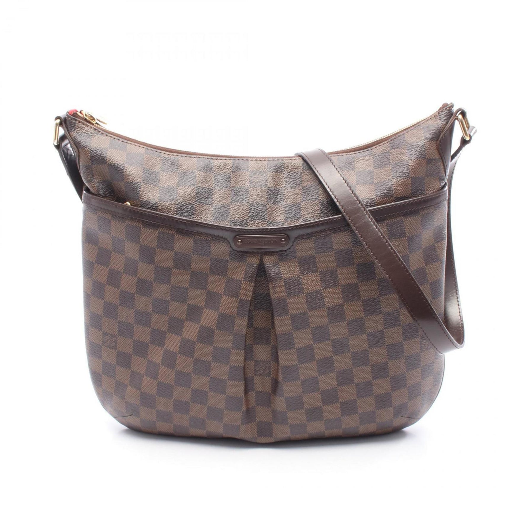 Louis Vuitton Bloomsbury GM Shoulder Bag, Coated Canvas and Leather with Damier Print, Brown