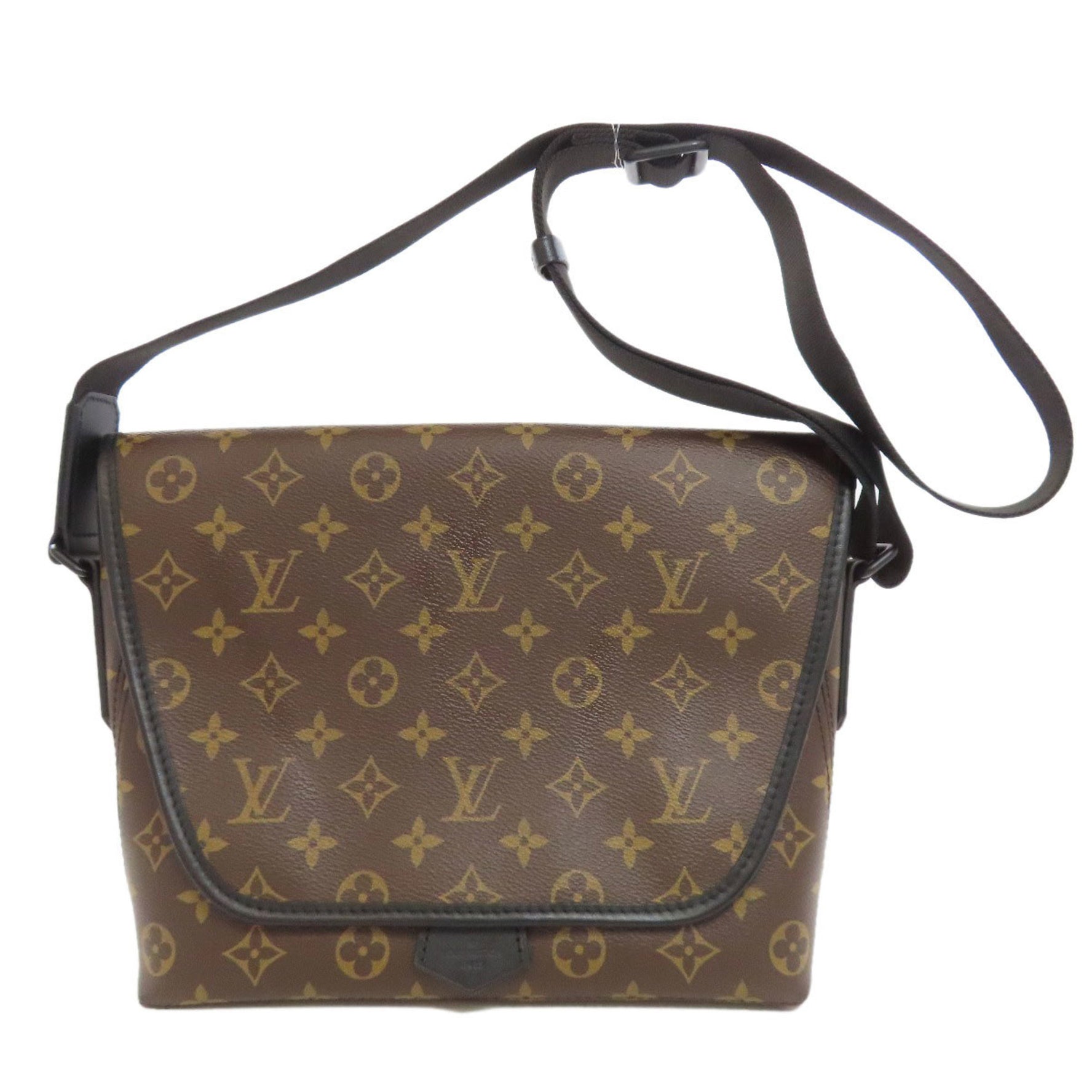 Louis Vuitton Magnetic Shoulder Bag Monogram Macassar LOUIS VUITTON