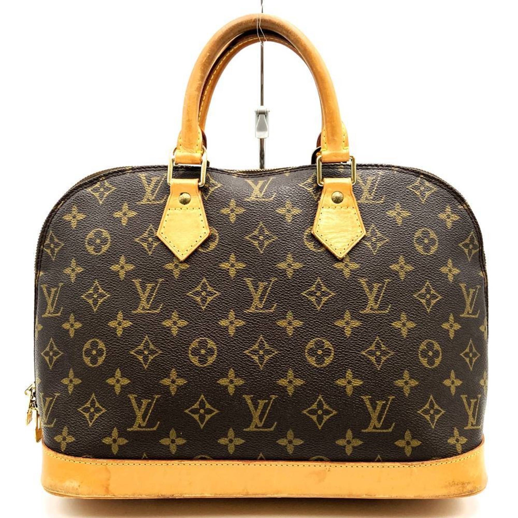 Louis Vuitton Alma (old) handbag, monogram canvas, leather