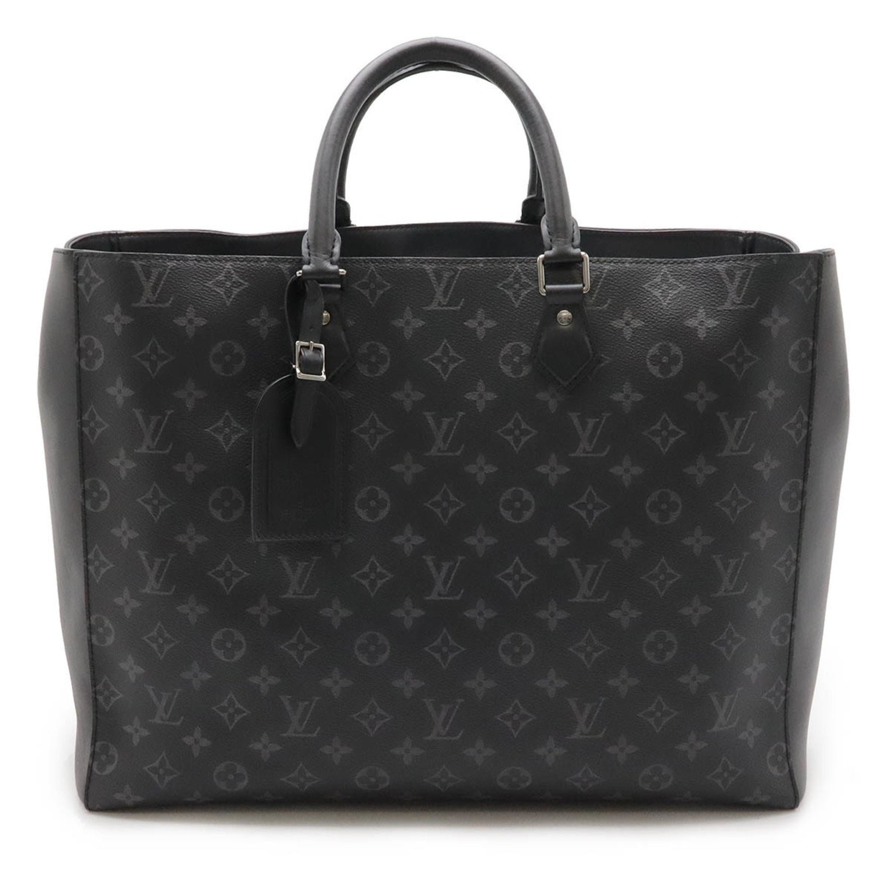 Louis Vuitton Monogram Eclipse Grand Sac Tote Bag Large Handbag