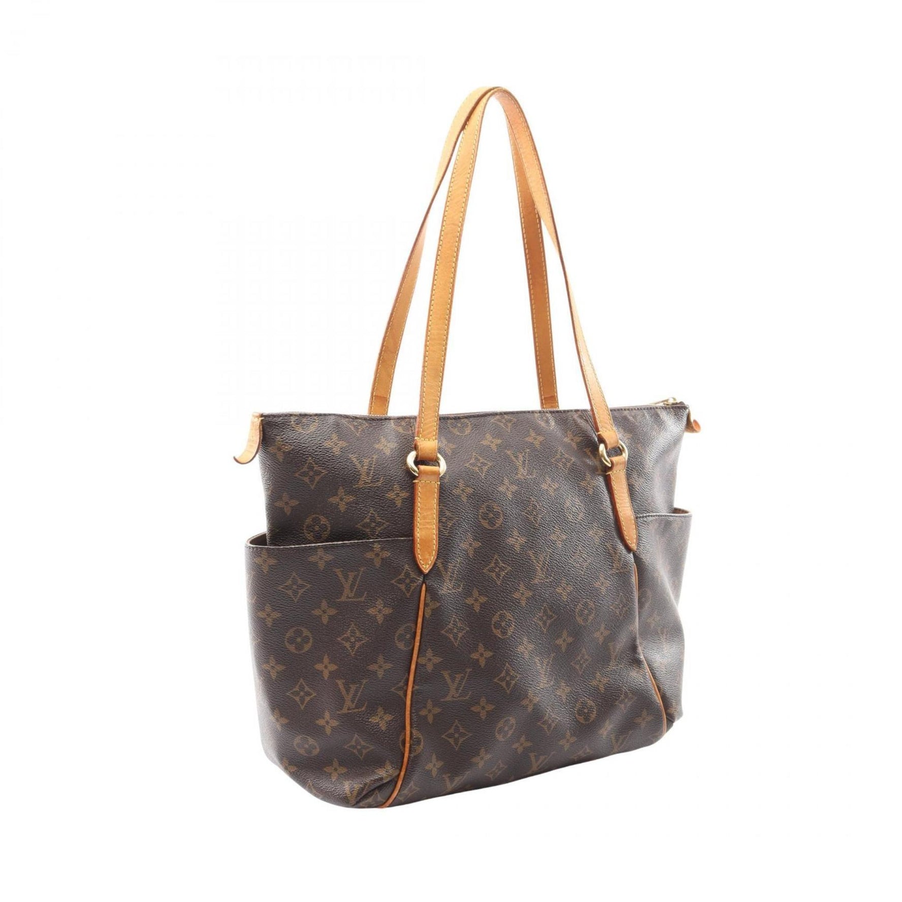 Louis Vuitton Totally MM Tote Bag, Coated Canvas and Leather, Monogram