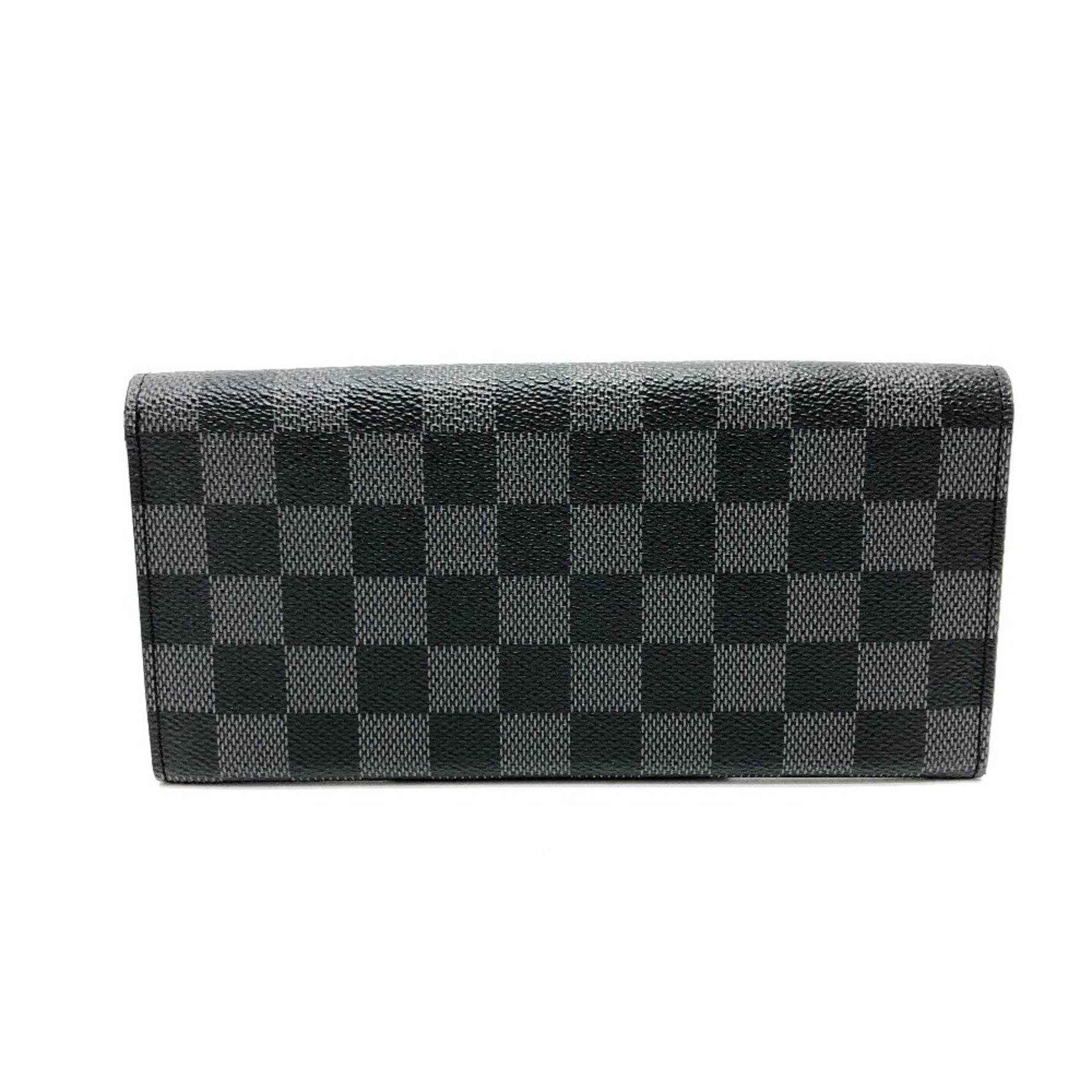 Louis Vuitton Damier Graphite Portefeuille Long Modular Wallet Canvas