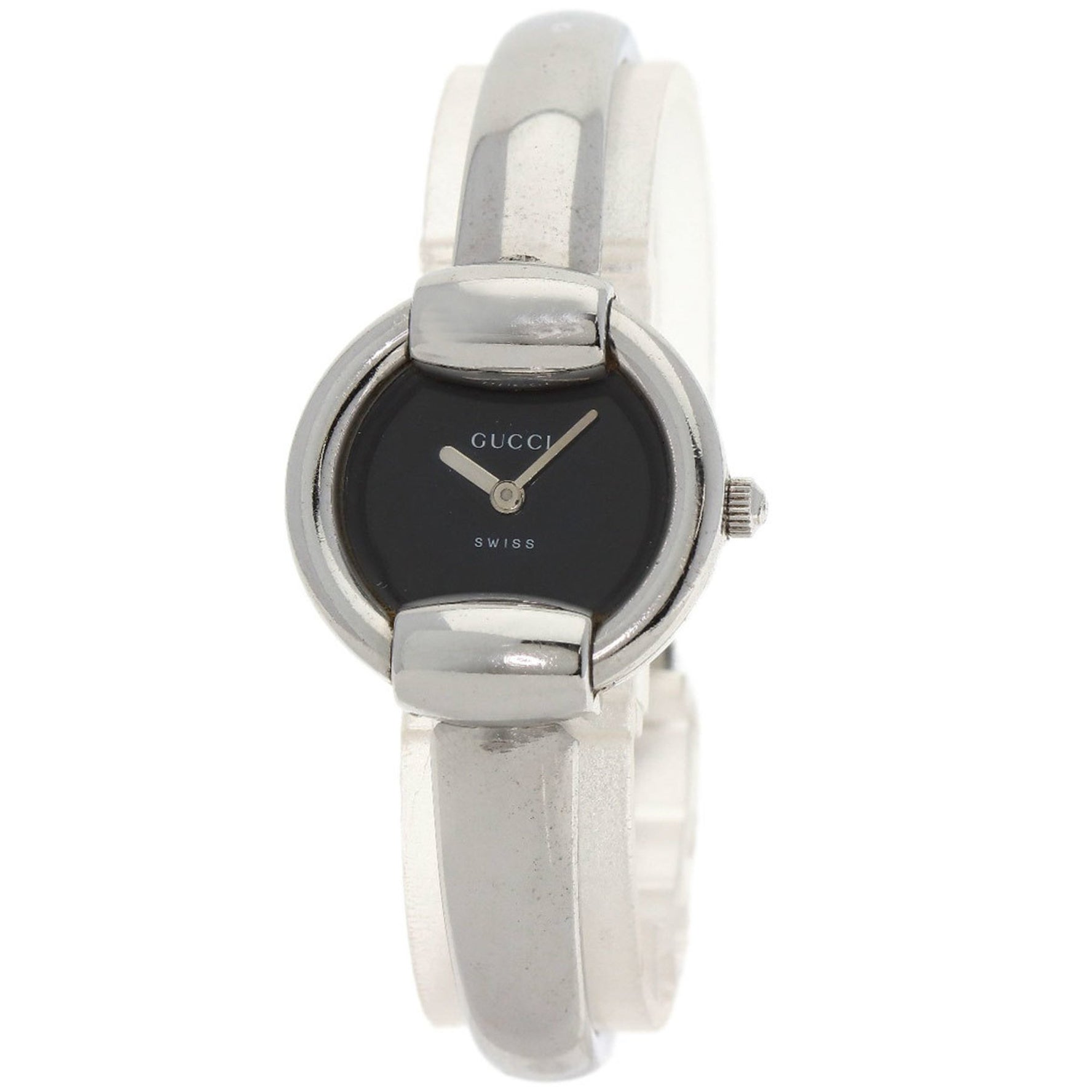 Gucci Bangle Watch Stainless Steel SS Ladies