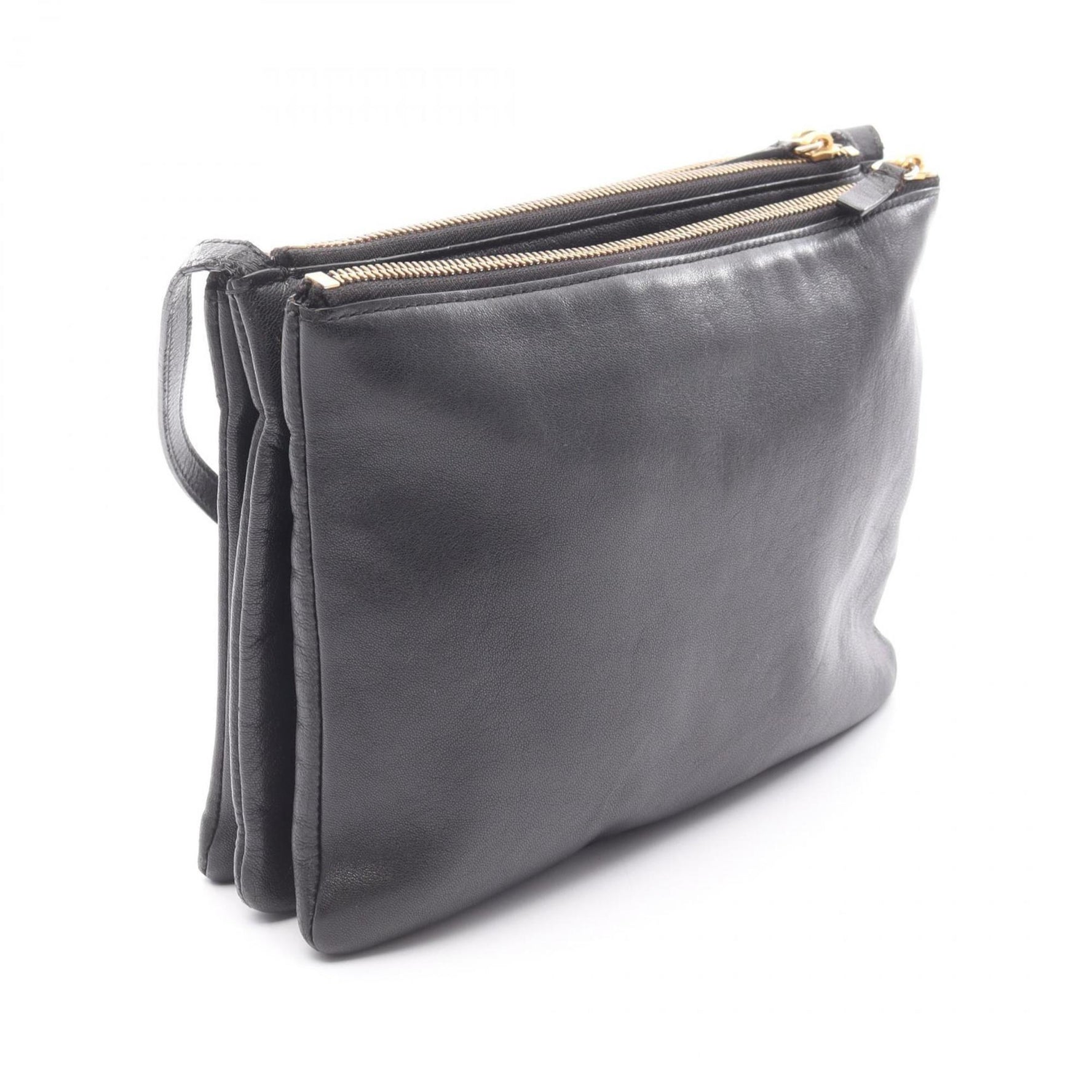 Celine TRIO LARGE Trio Large Shoulder Bag, Leather