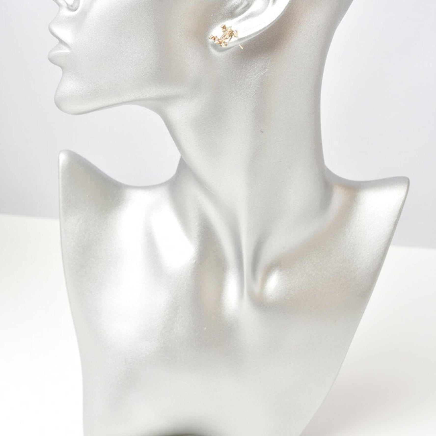 Chanel Earrings CC Mark Rhinestone