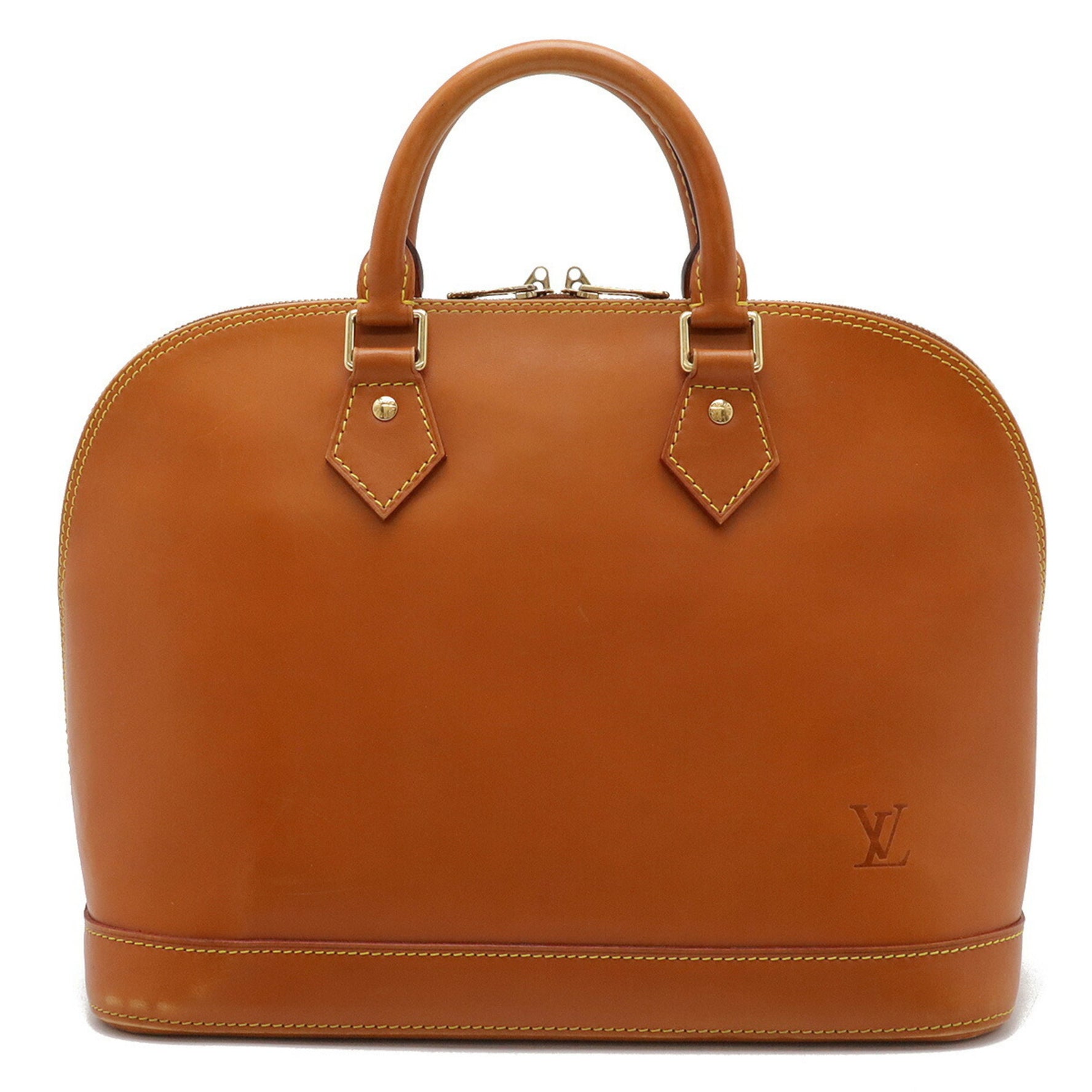 Louis Vuitton Nomad Alma Handbag Leather Light Brown