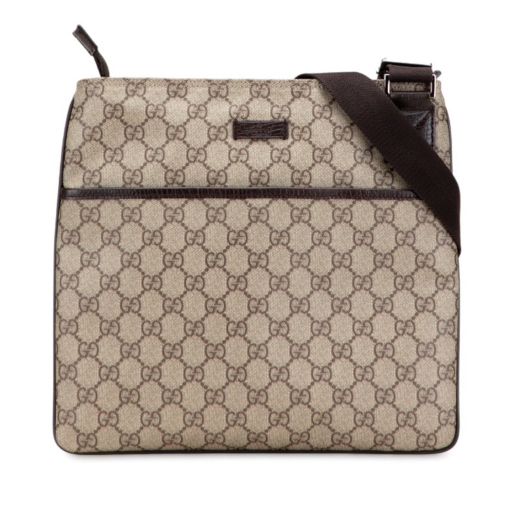 Gucci GG Supreme Shoulder Bag Leather