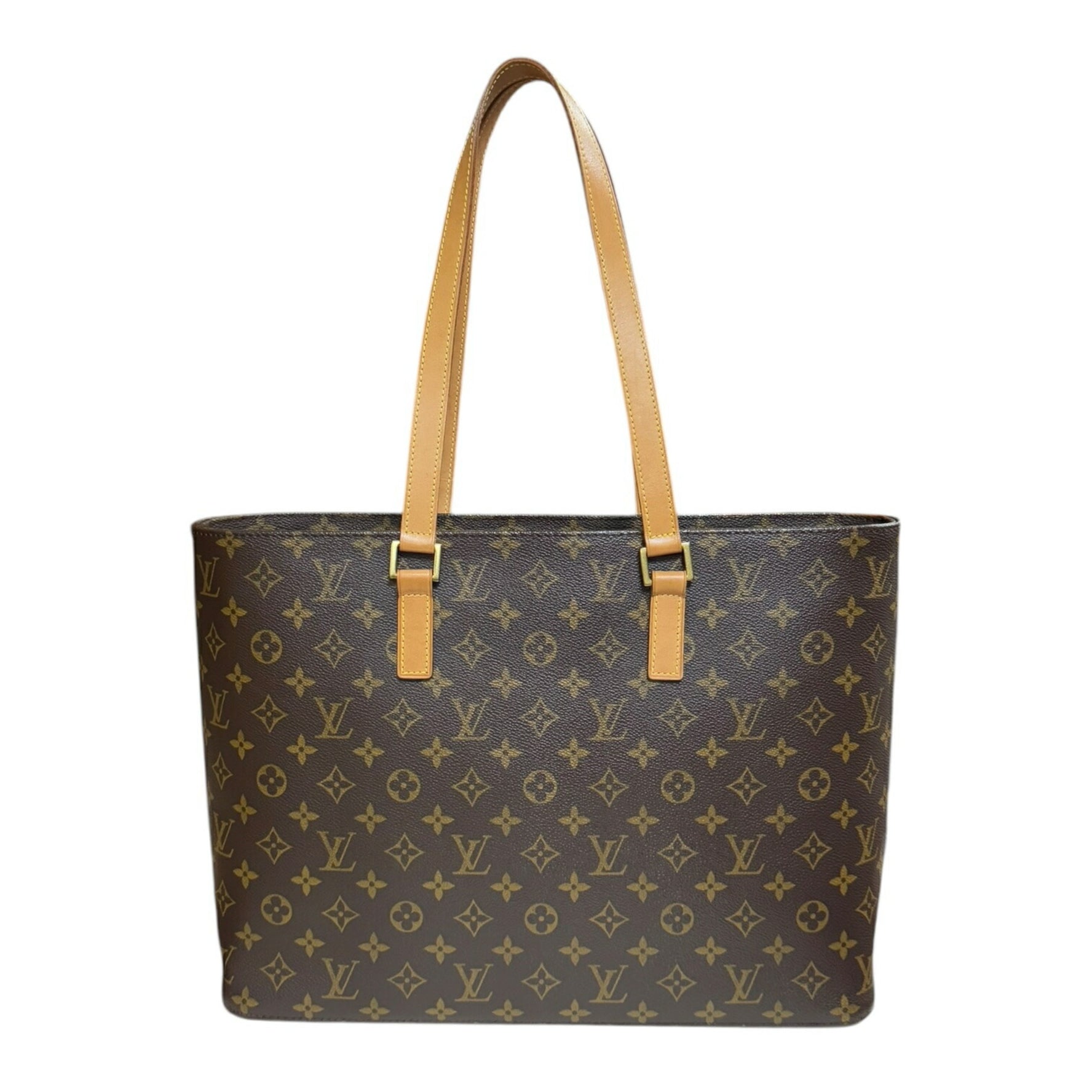 Louis Vuitton Leco Monogram Tote Bag Canvas Brown Unisex