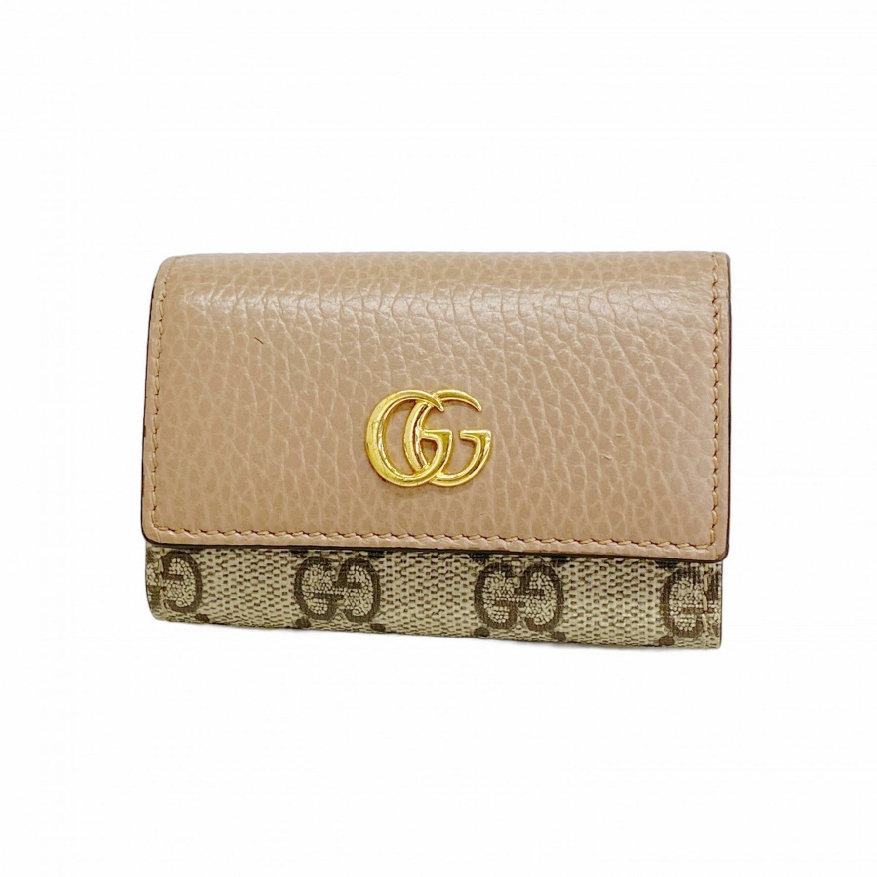 Gucci GG Marmont Supreme Key Case Leather