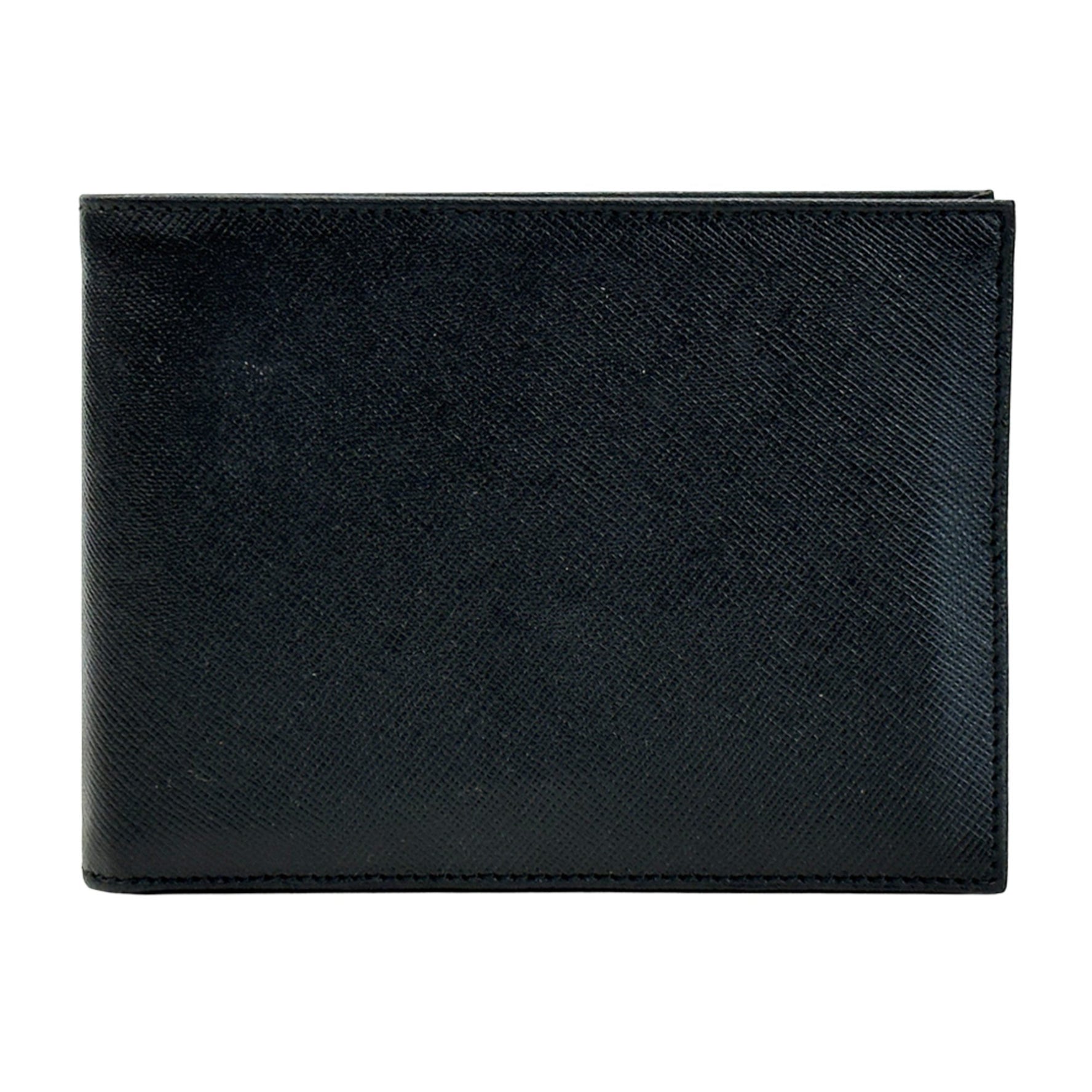 Prada Saffiano Compact Bi-fold Wallet