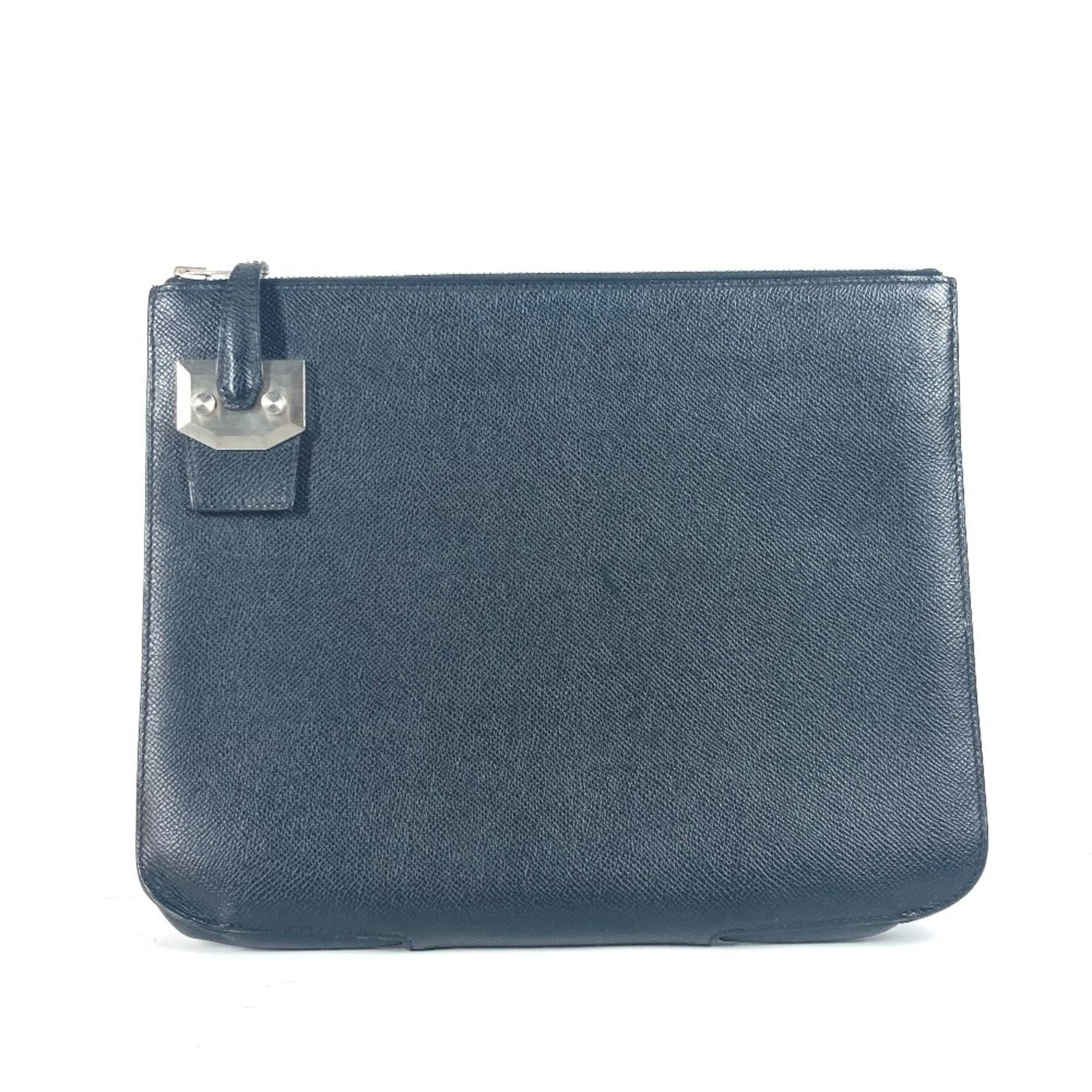 HERMES Logo City Hall Second Bag PM Pouch Clutch Epson Men's