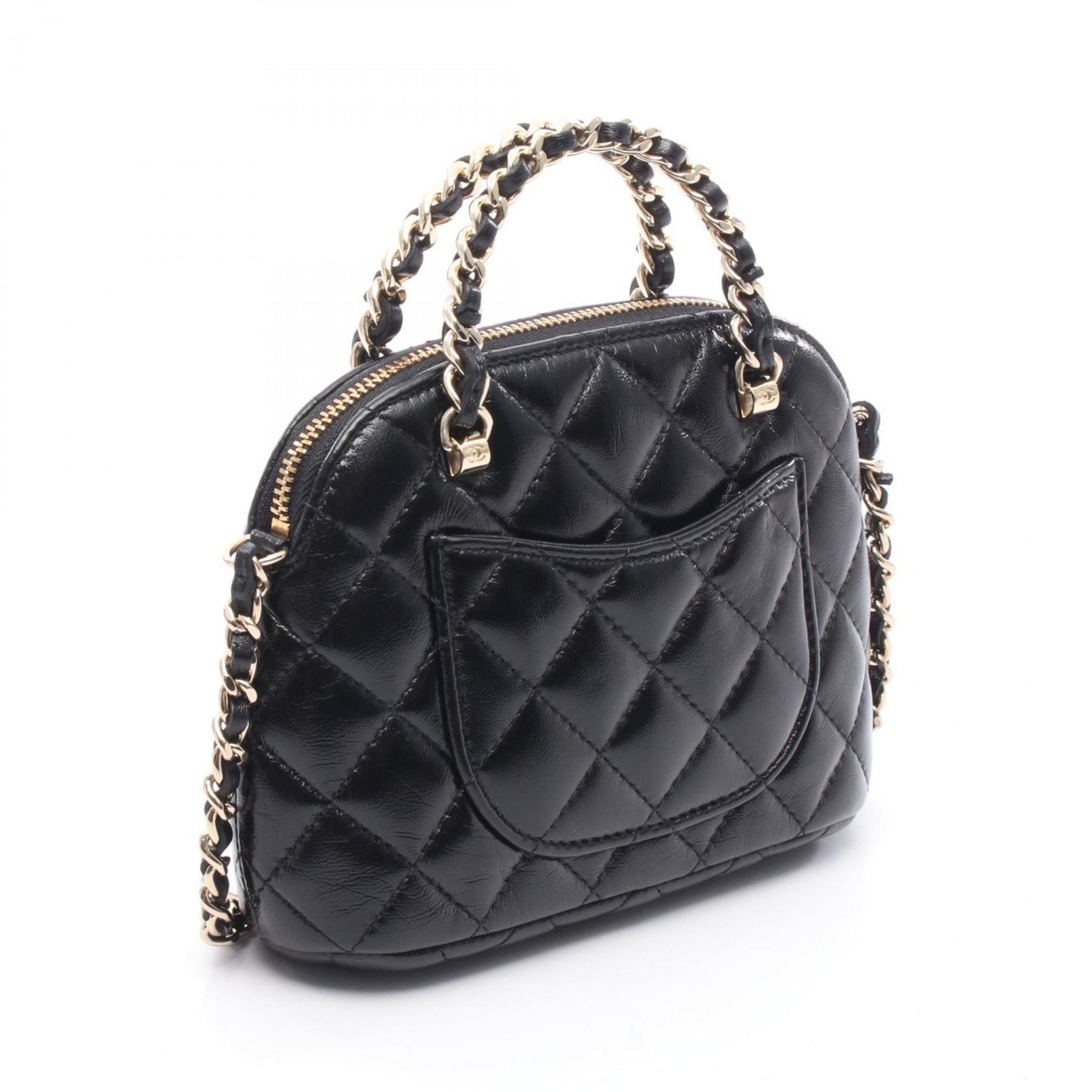 CHANEL Matelasse Shoulder Bag, Lambskin Leather