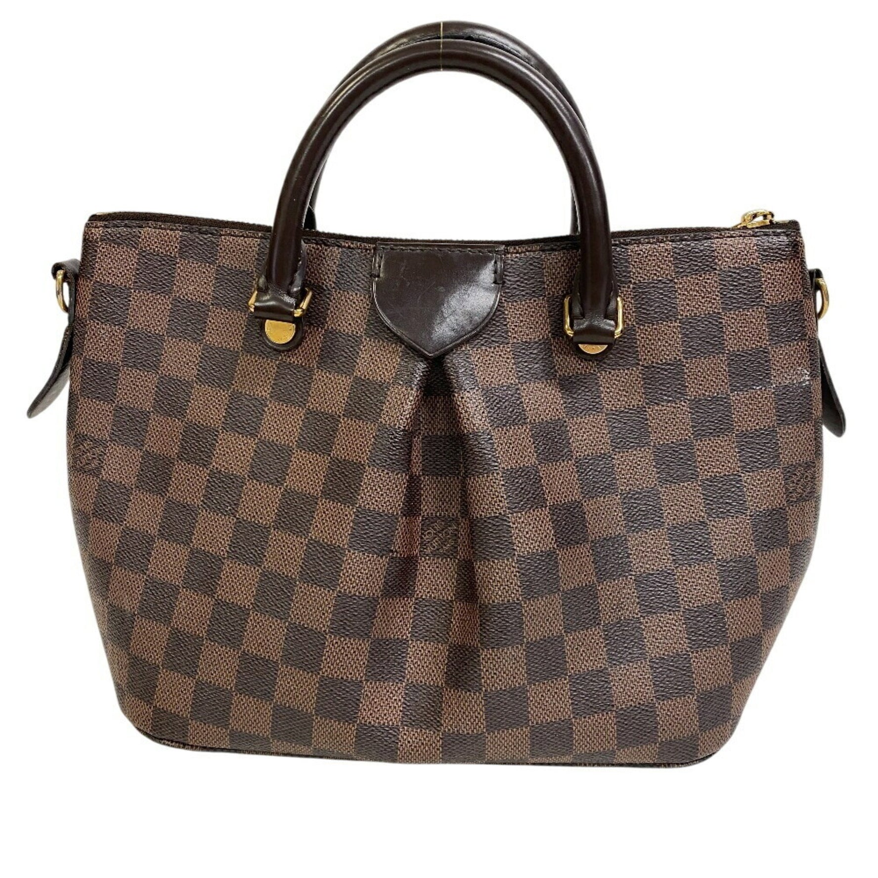 LOUIS VUITTON Siena PM Damier Handbag, Brown
