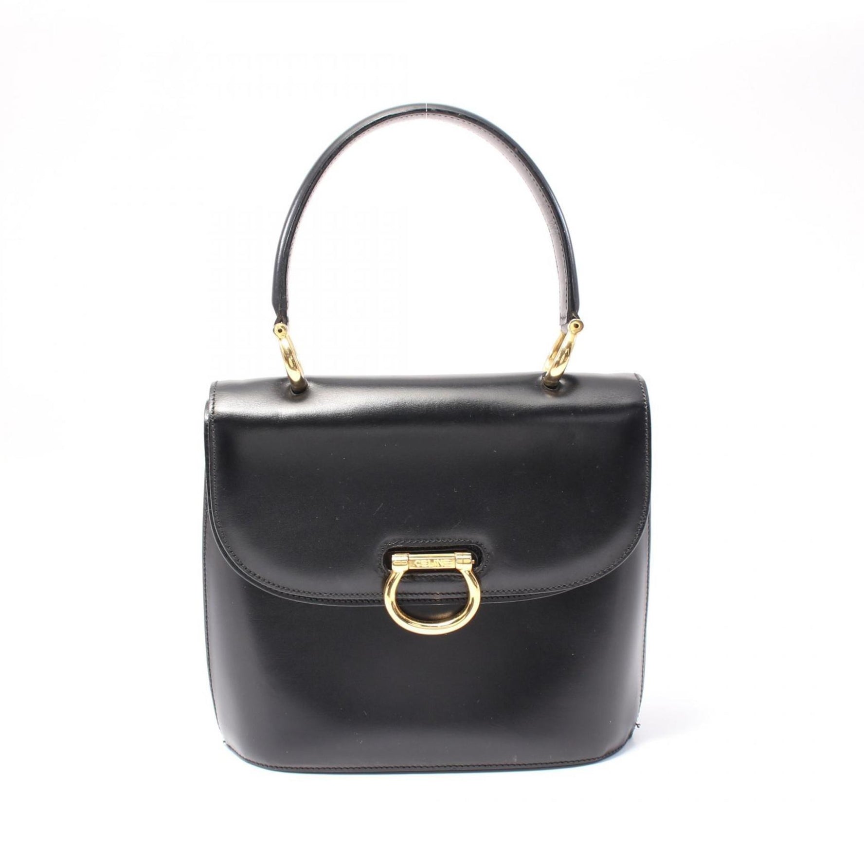 CELINE Handbag Leather