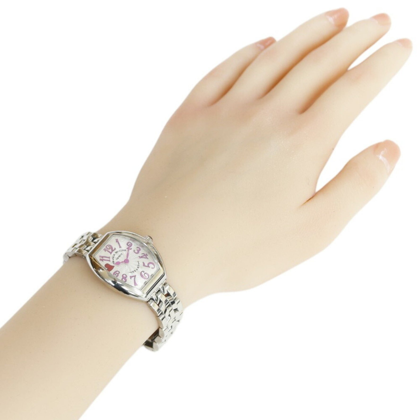 Franck Muller Heart to Watch Stainless Steel 5002SC10HJRED AC Quartz Ladies FRANCK MULLER Overhauled