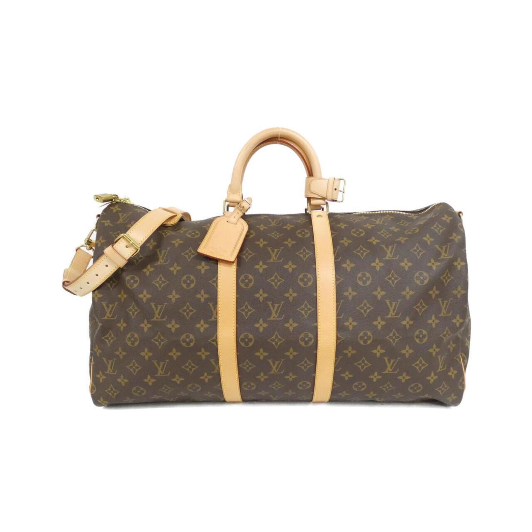 Louis Vuitton Monogram Keepall Bandouliere Boston Bag