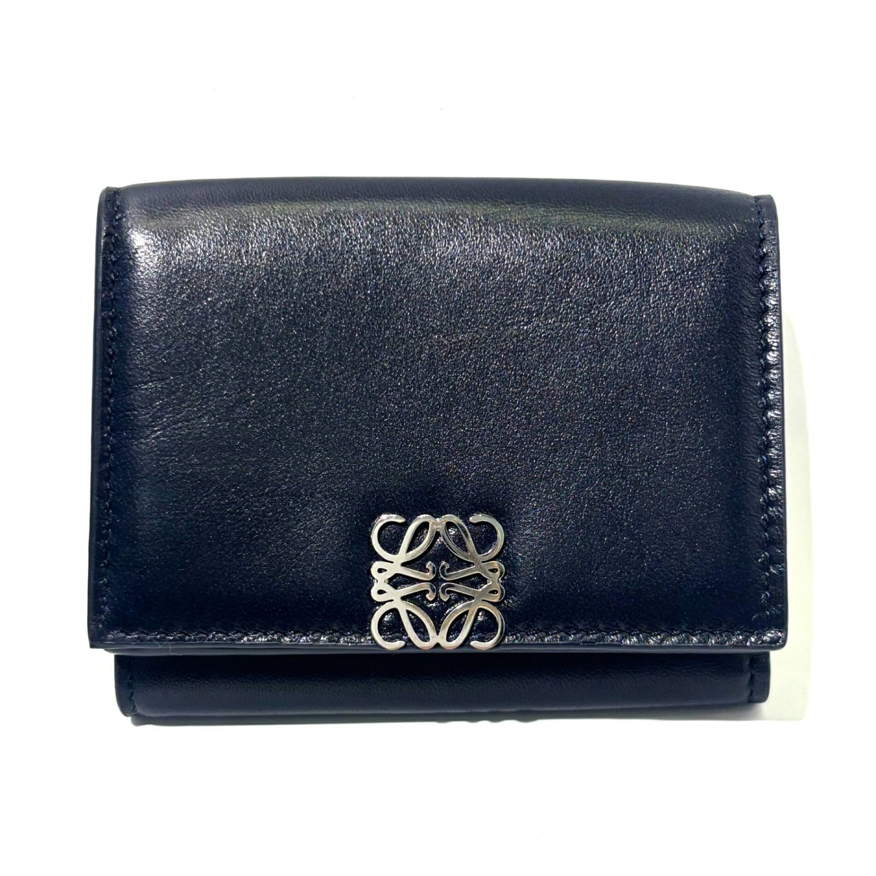 LOEWE Puffer Anagram Trifold Wallet Compact