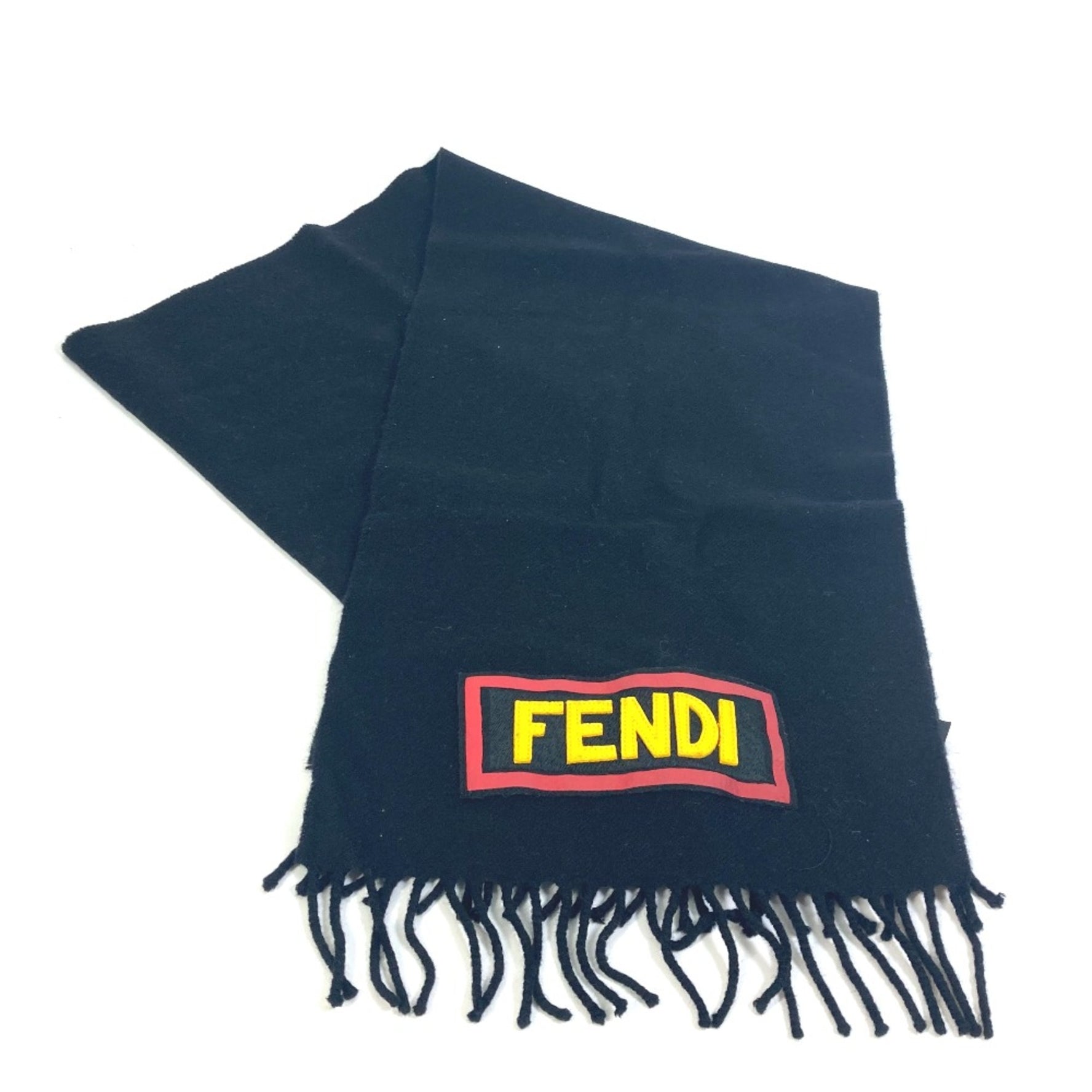 Fendi apparel Logo patch Scarf