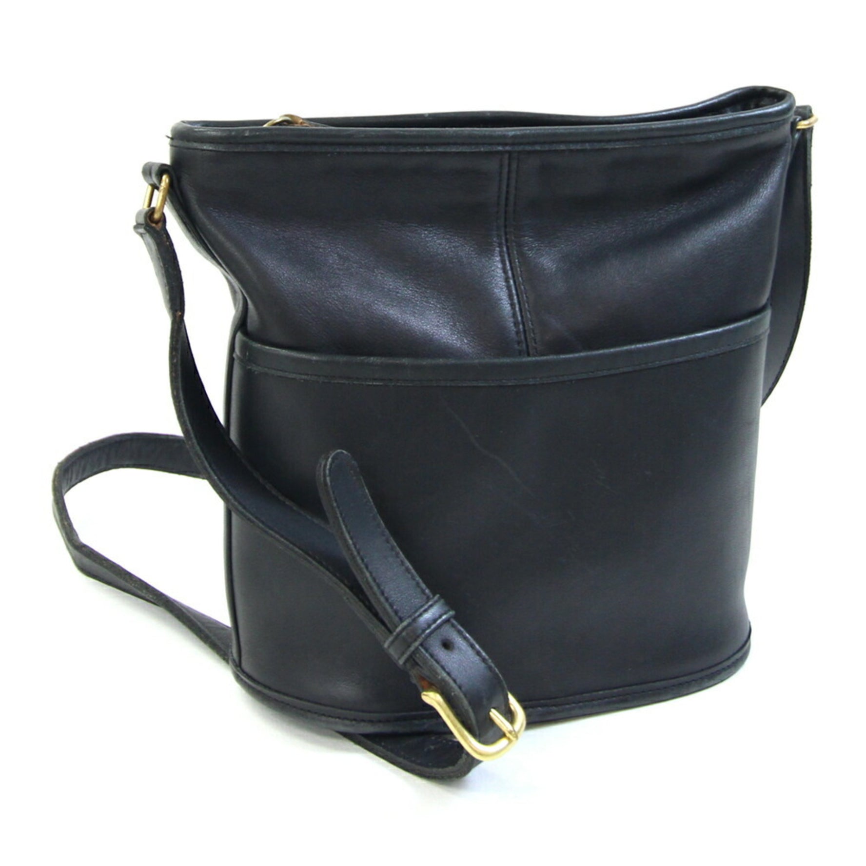 Coach Shoulder Bag 3972 Leather Old