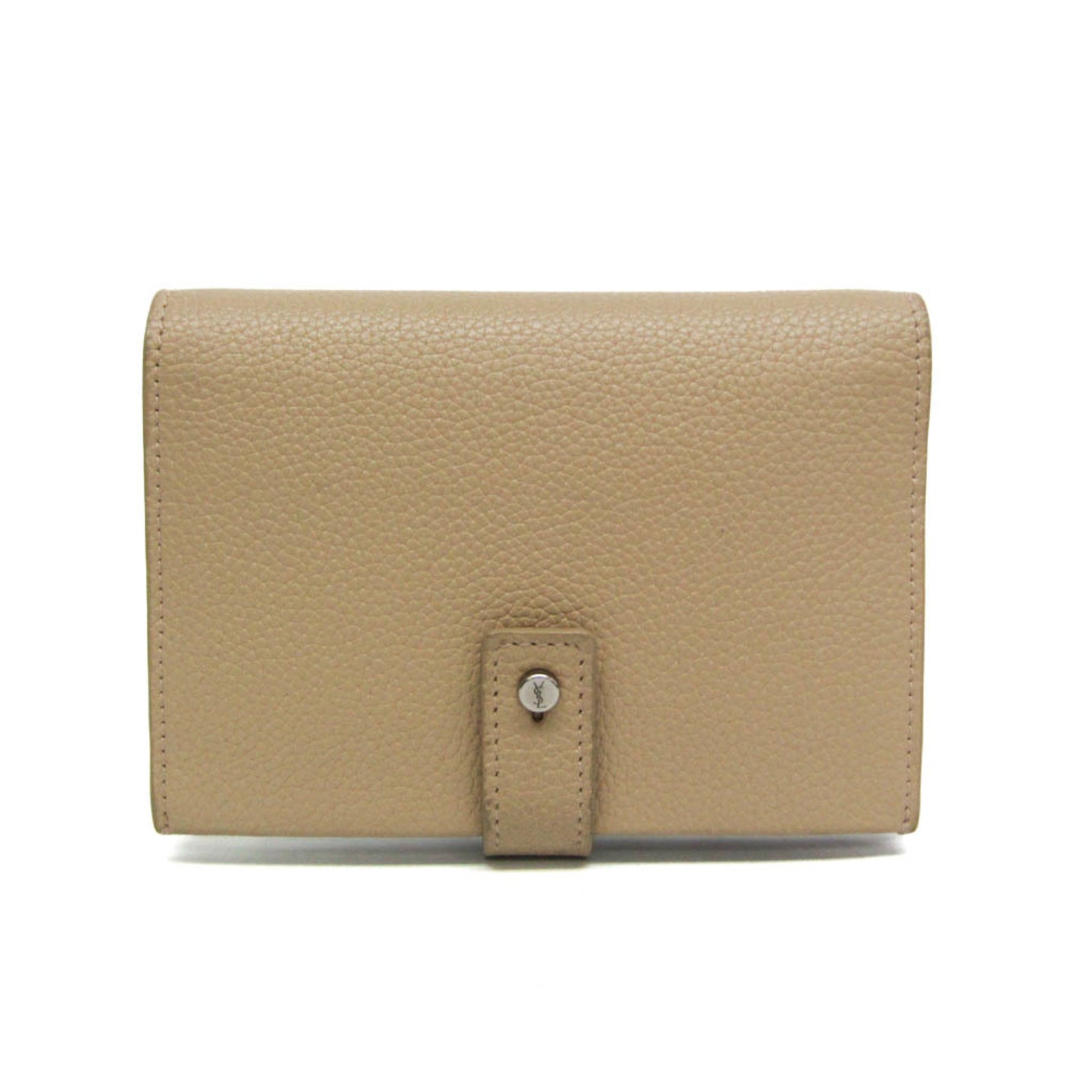Saint Laurent Leather Middle Wallet (bi-fold)