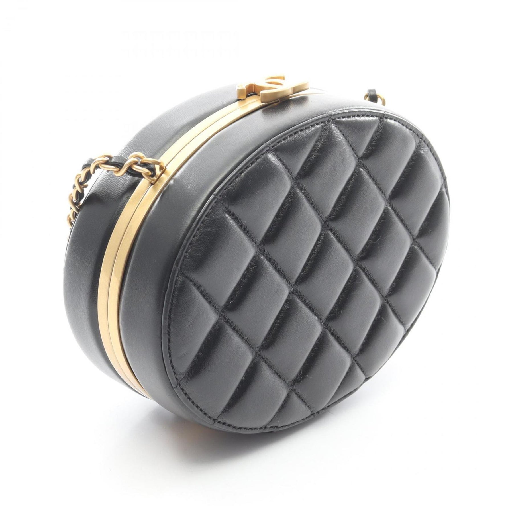 CHANEL Matelasse Shoulder Bag, Lambskin Leather