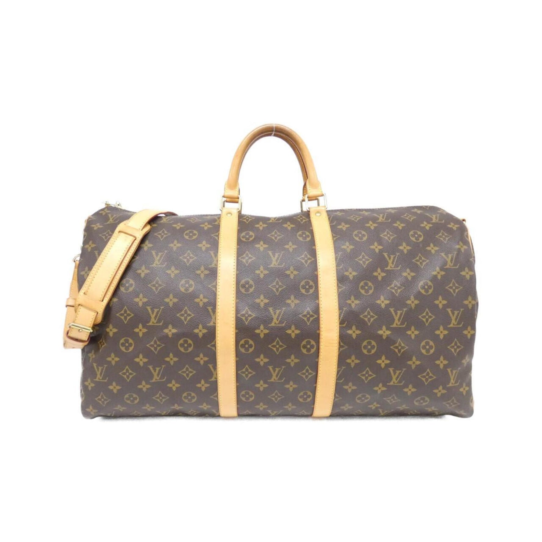 Louis Vuitton Monogram Keepall Bandouliere Boston Bag