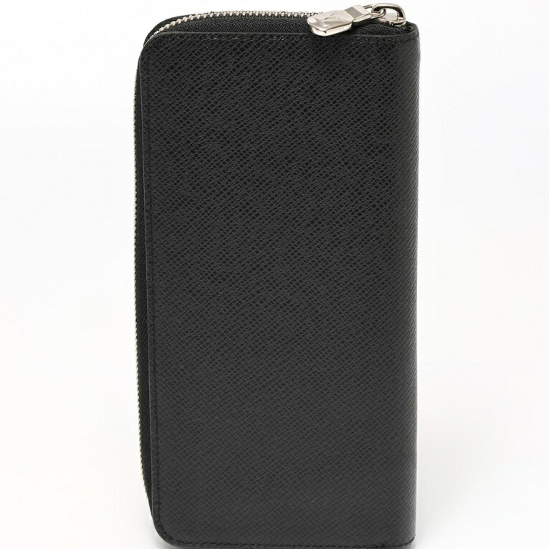 Louis Vuitton Zippy Wallet Vertical Taiga Leather Noir (Black)