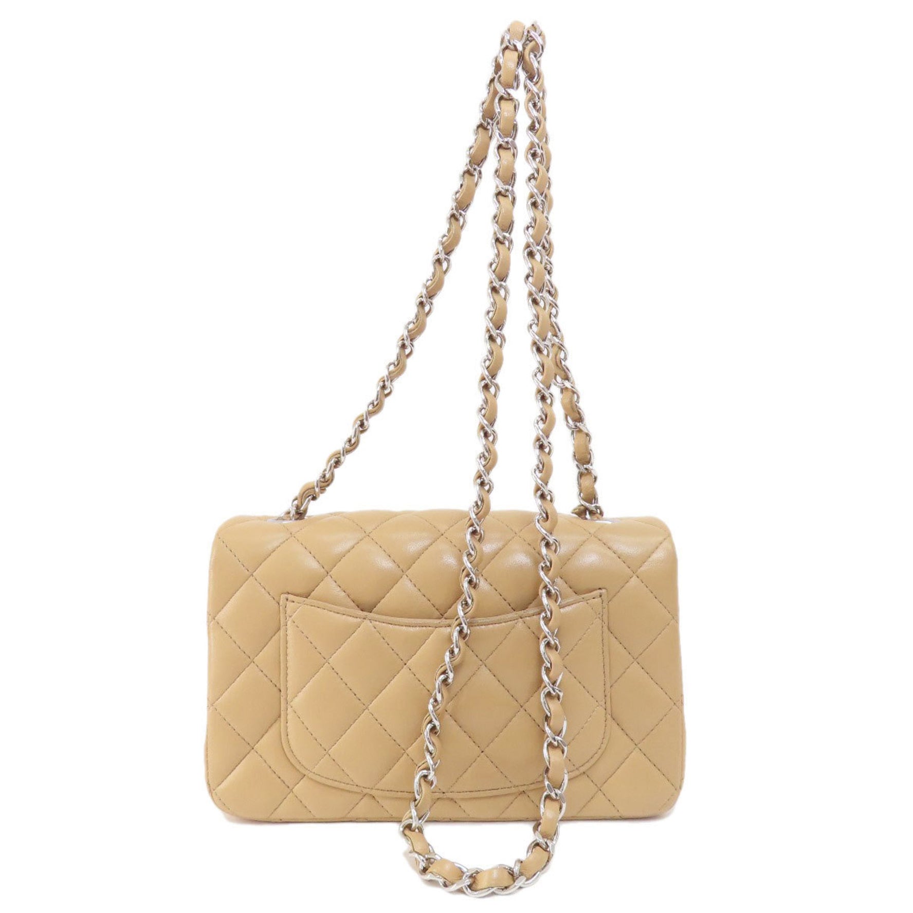 Chanel Chain Shoulder Matelasse Bag Lambskin