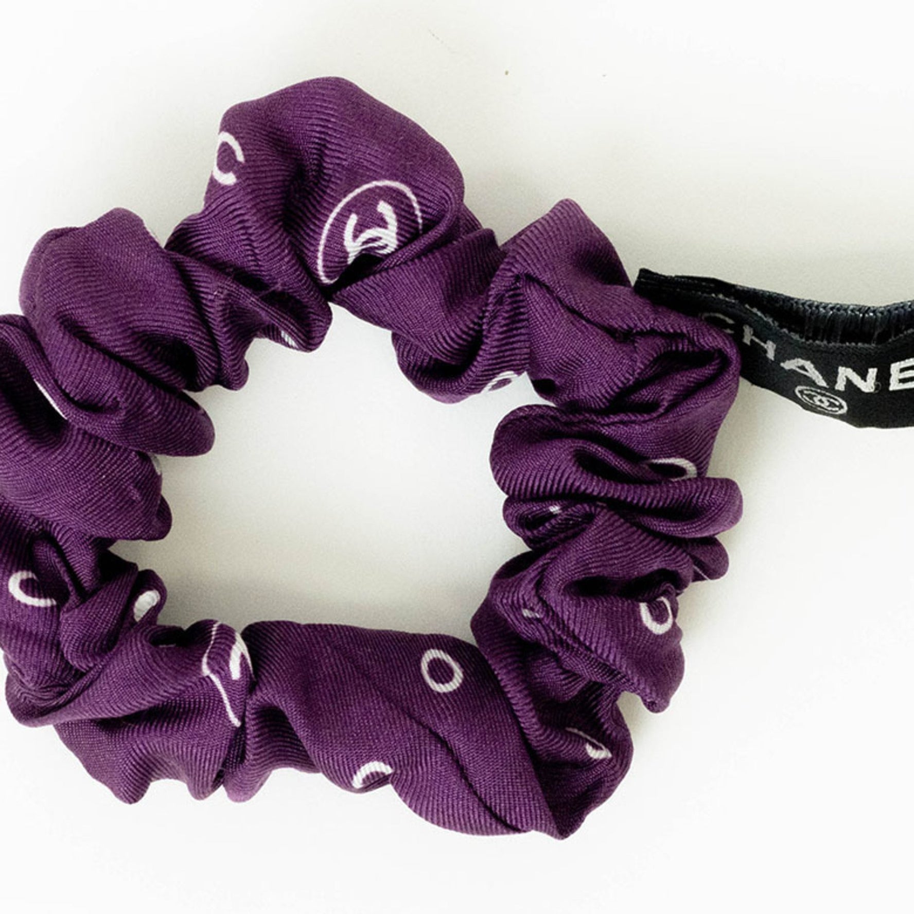 Chanel Hair Scarf with Scrunchie