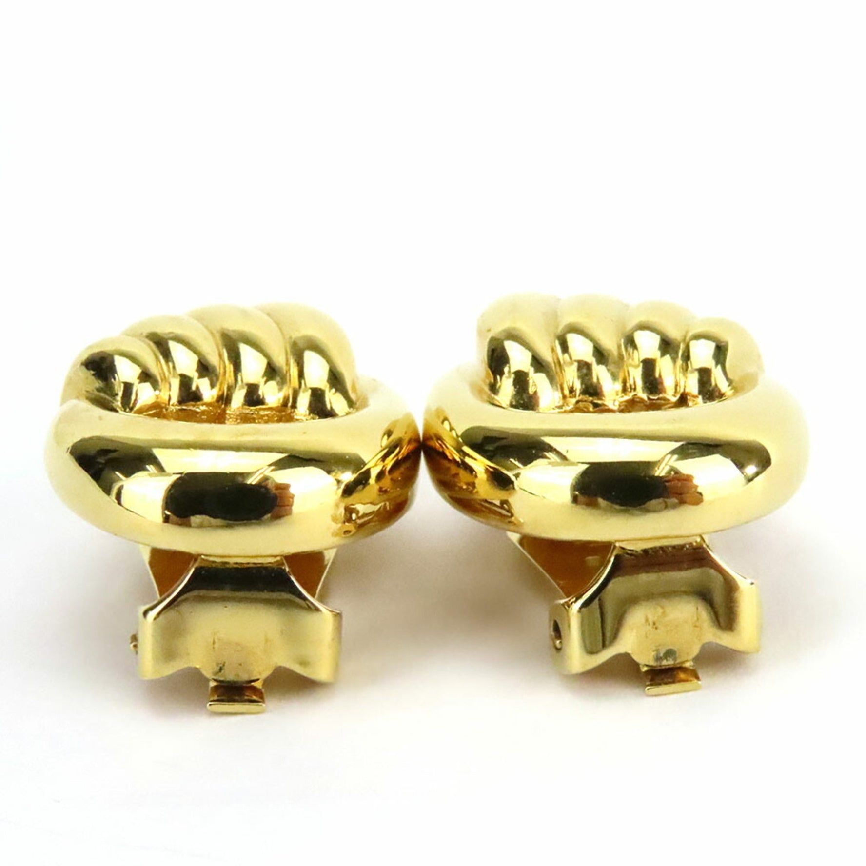 Christian Dior Earrings Metal GP Plated