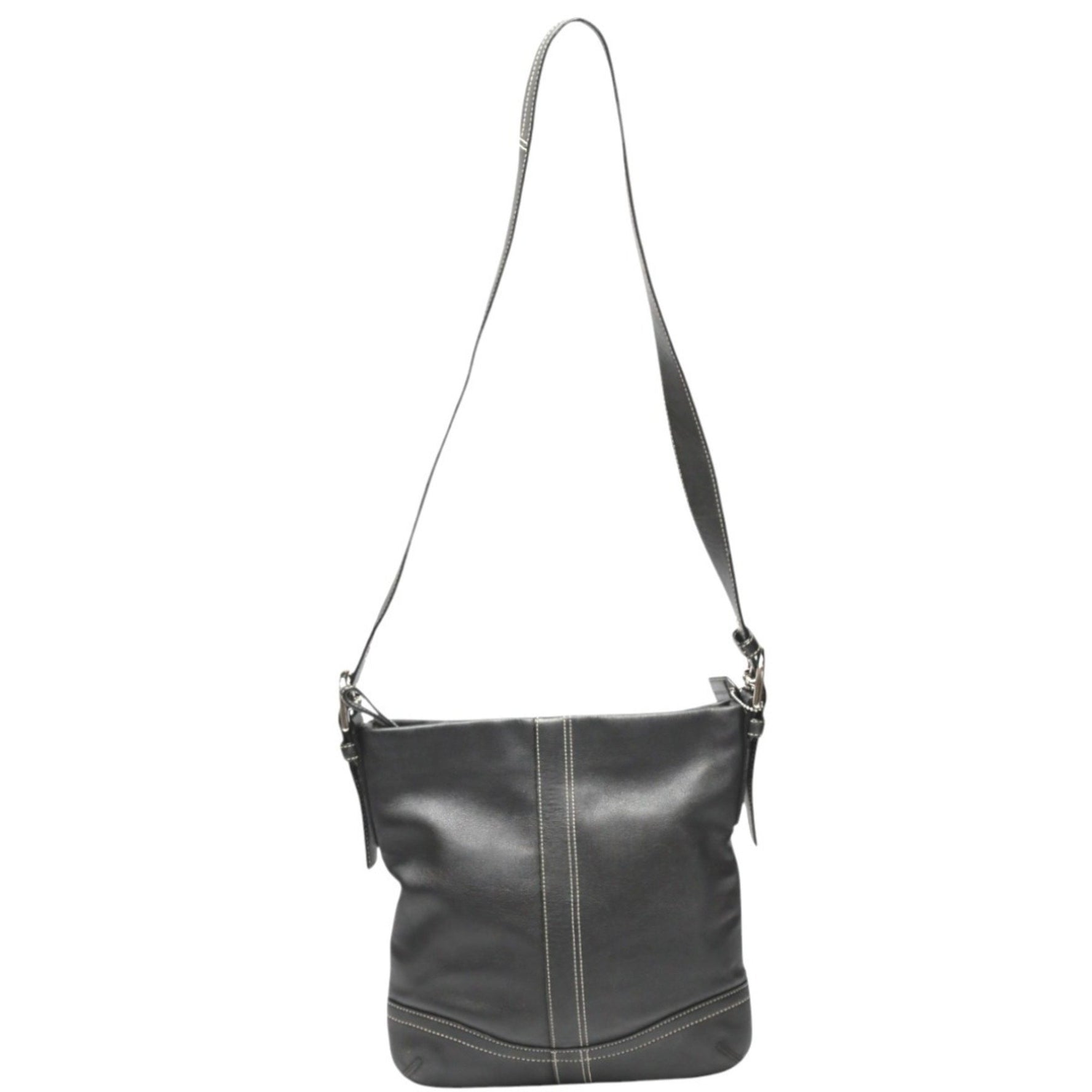 COACH Shoulder Bag, Crossbody, Calf Leather