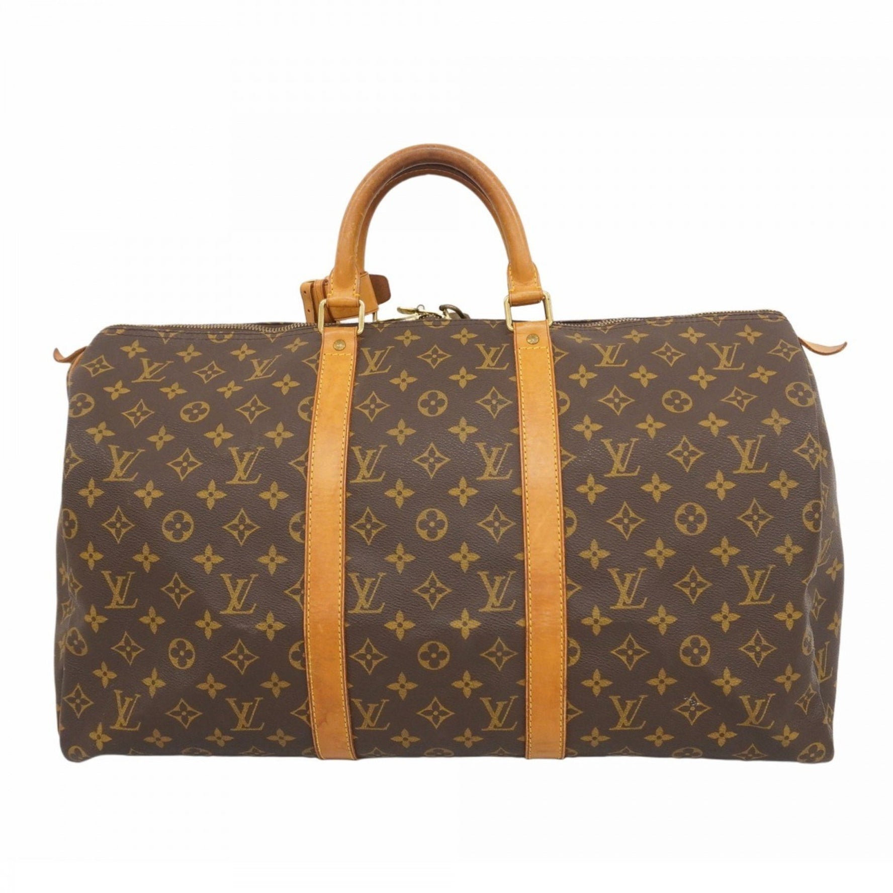 Louis Vuitton Monogram Keepall 50 Boston Bag Men's and