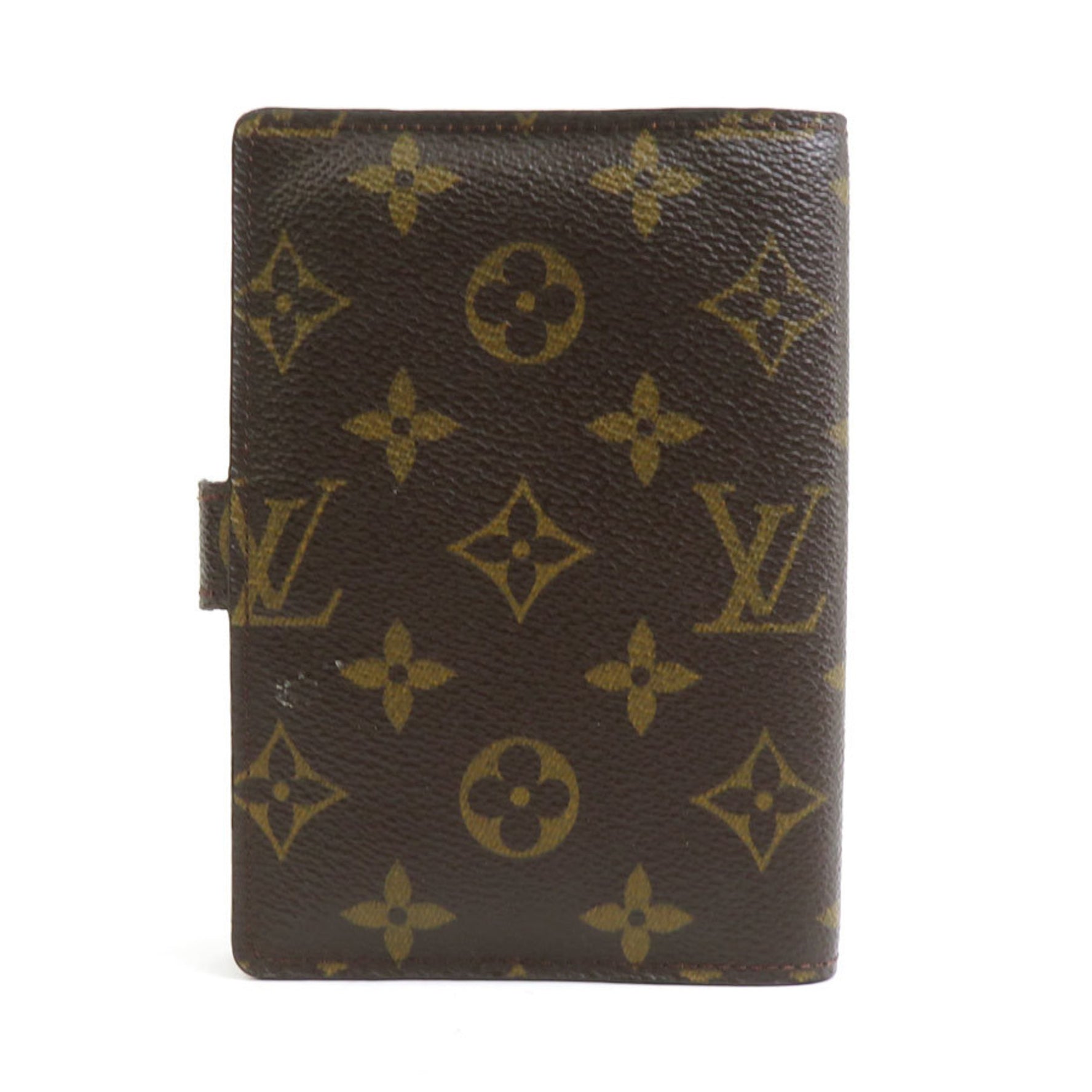 Louis Vuitton Notebook Cover Monogram Agenda PM Canvas Gold Men's