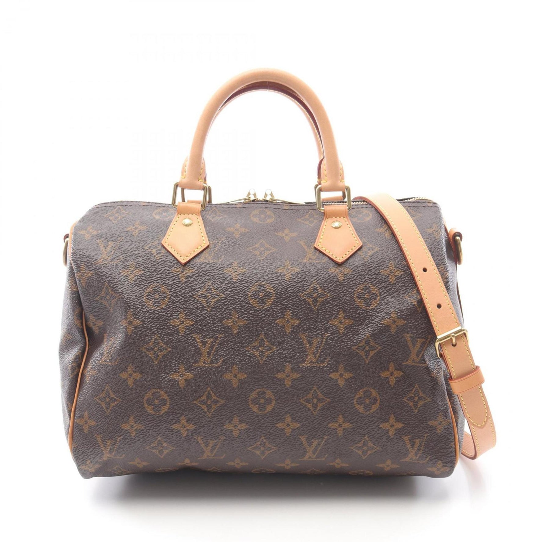 Louis Vuitton Speedy Bandouliere 30 Handbag, Coated Canvas and Leather, Monogram