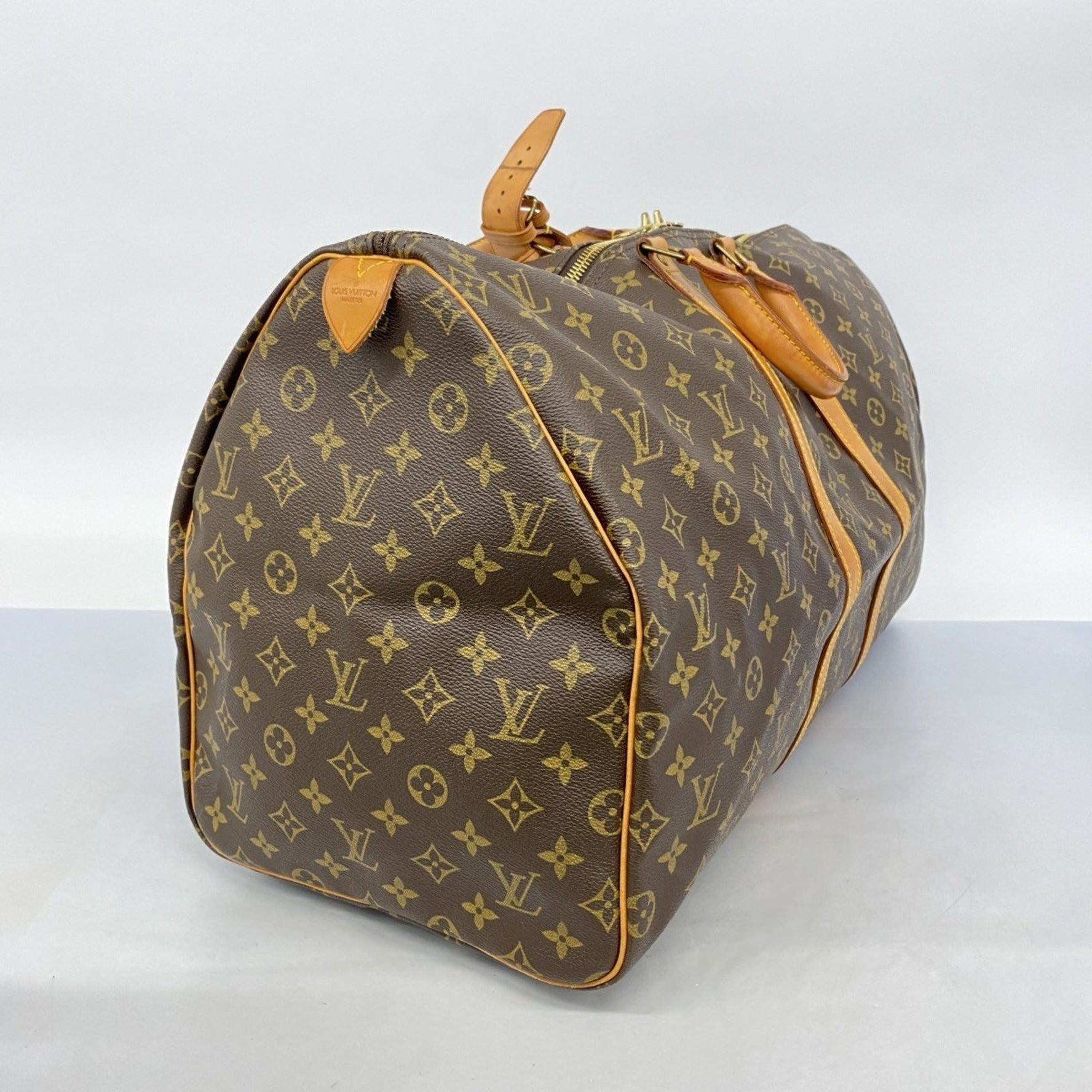Louis Vuitton Monogram Keepall 55 Boston Bag Men's and
