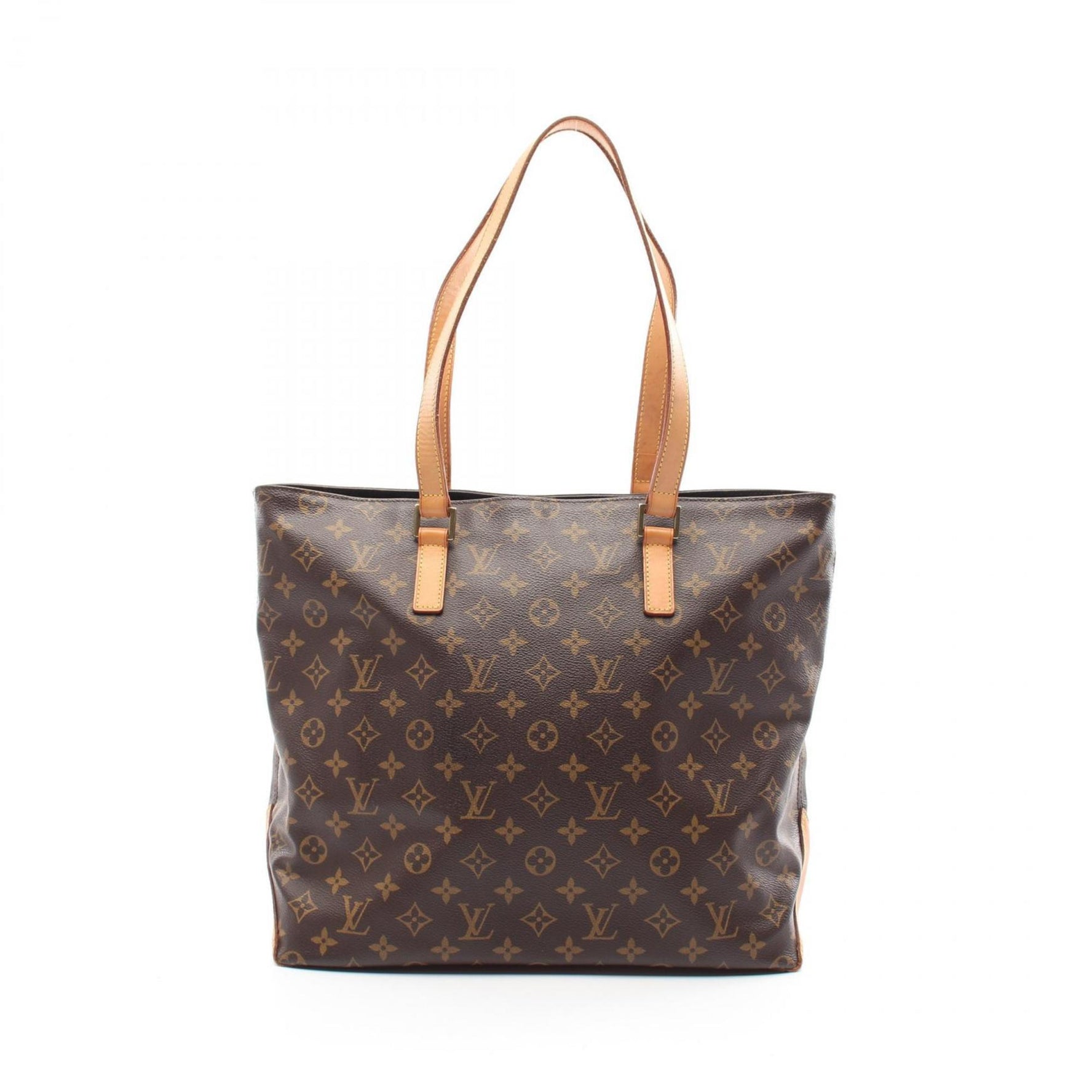 Louis Vuitton Cabas Maison Tote Bag Coated Canvas Leather Monogram