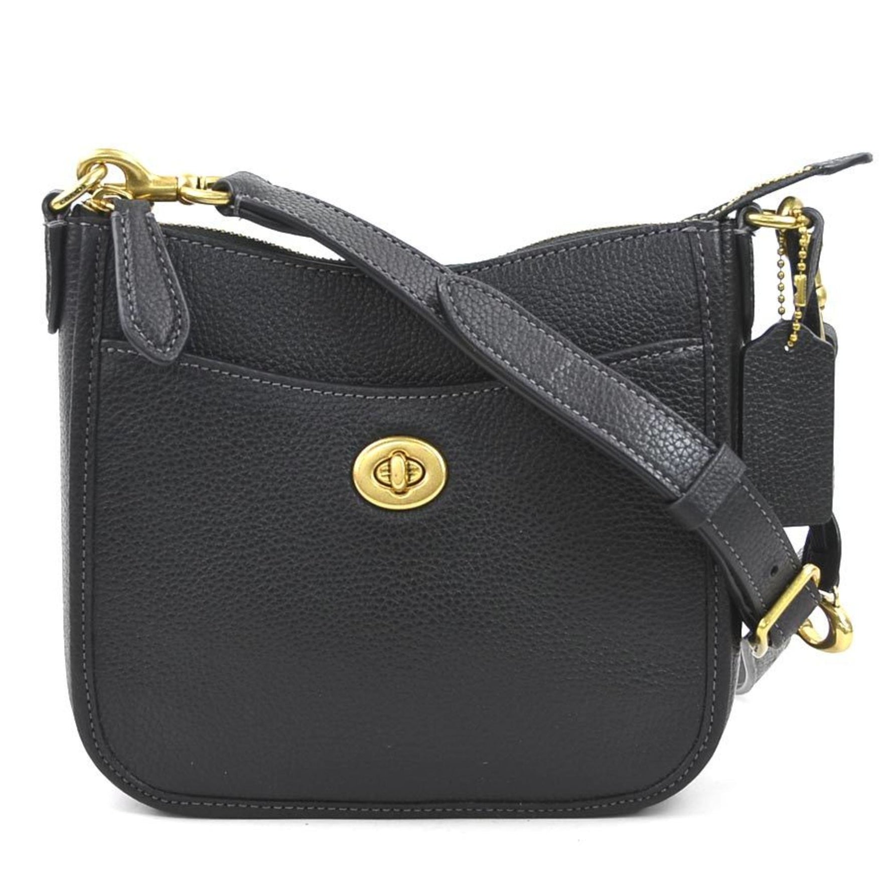 Coach shoulder bag leather ladies