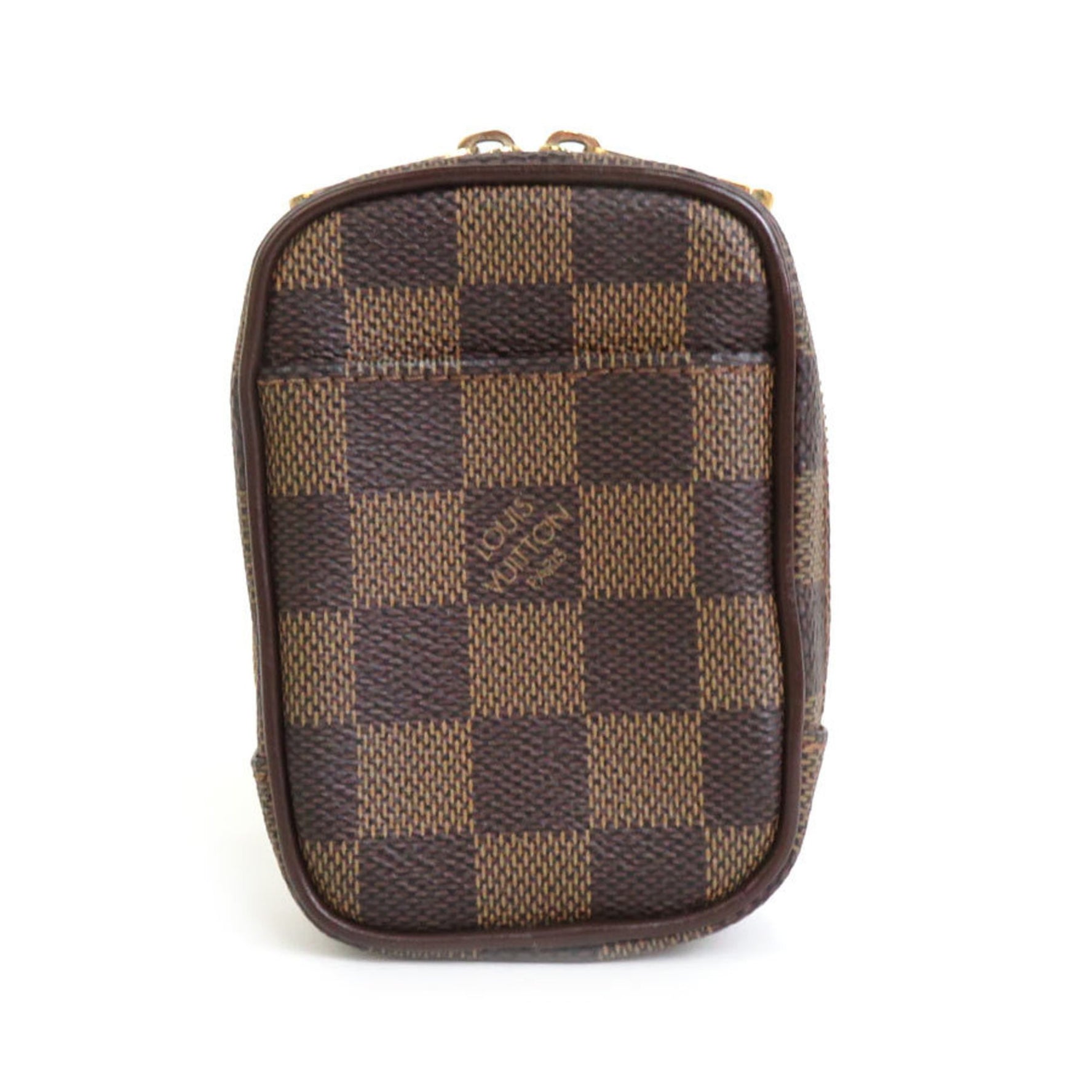Louis Vuitton Pouch Pochette Damier Etuy Okapi PM Canvas Ebene Unisex