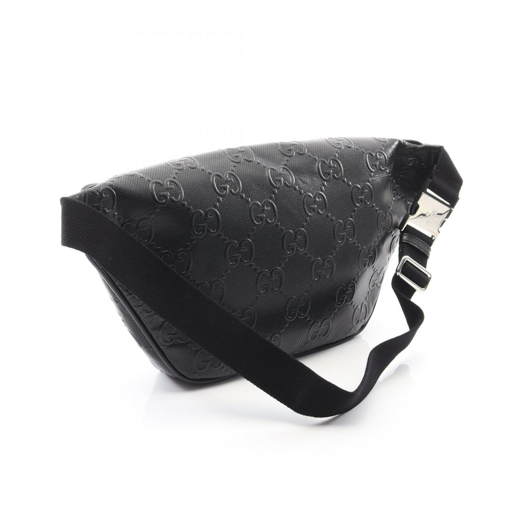 Gucci GG embossed leather waist bag/body bag