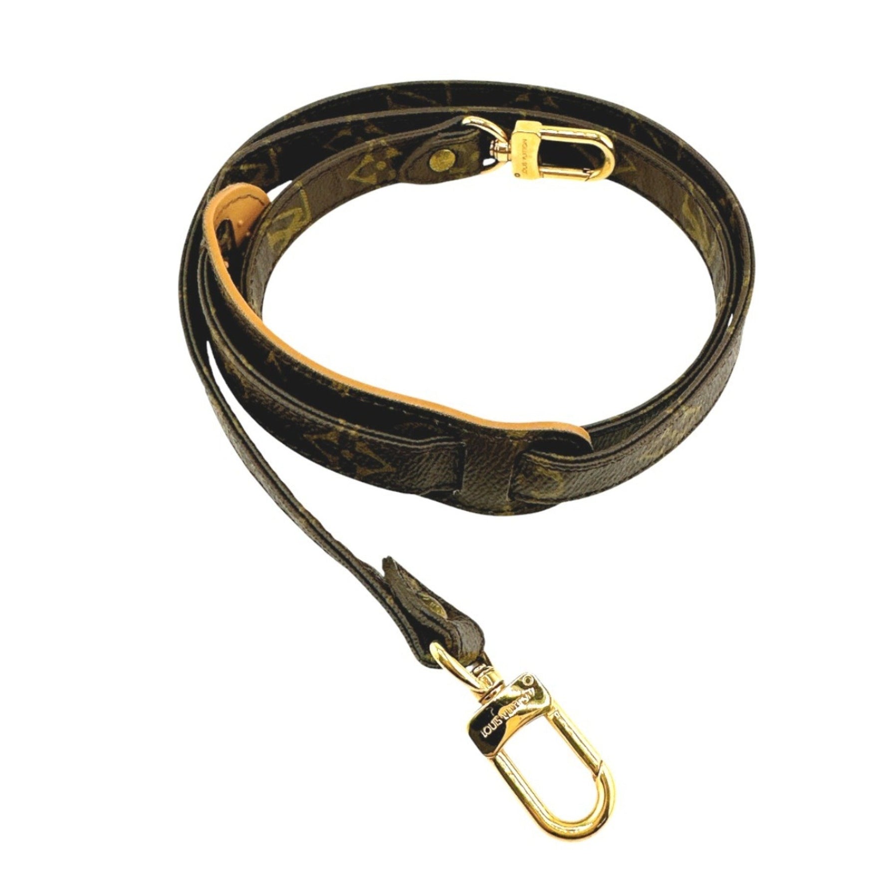 Louis Vuitton Shoulder Strap Monogram with Pad Canvas