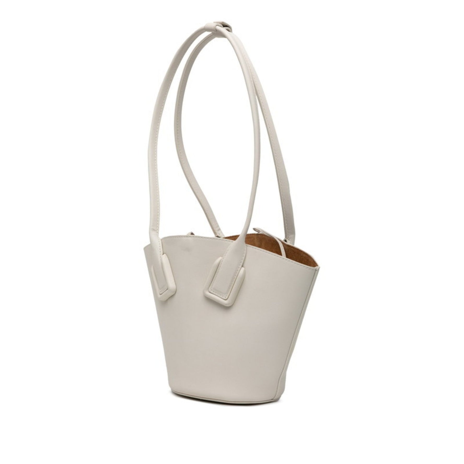 Bottega Veneta Small Basket Tote Bag, One-Shoulder Leather