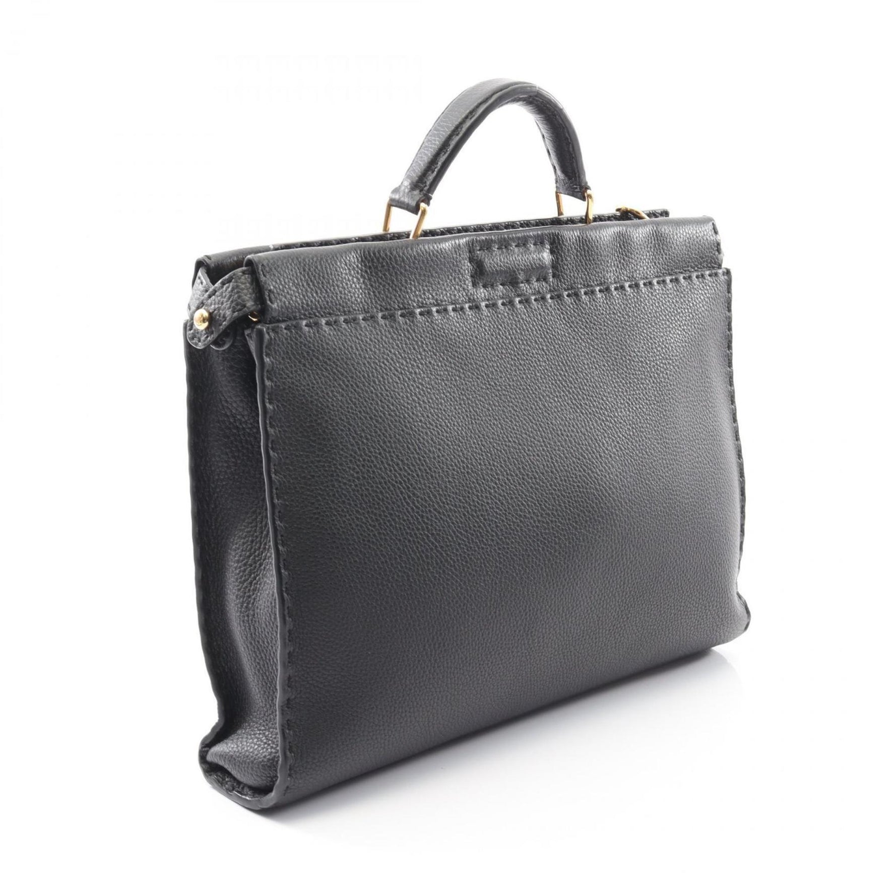 Fendi Peekaboo Fit Business Bag, Leather