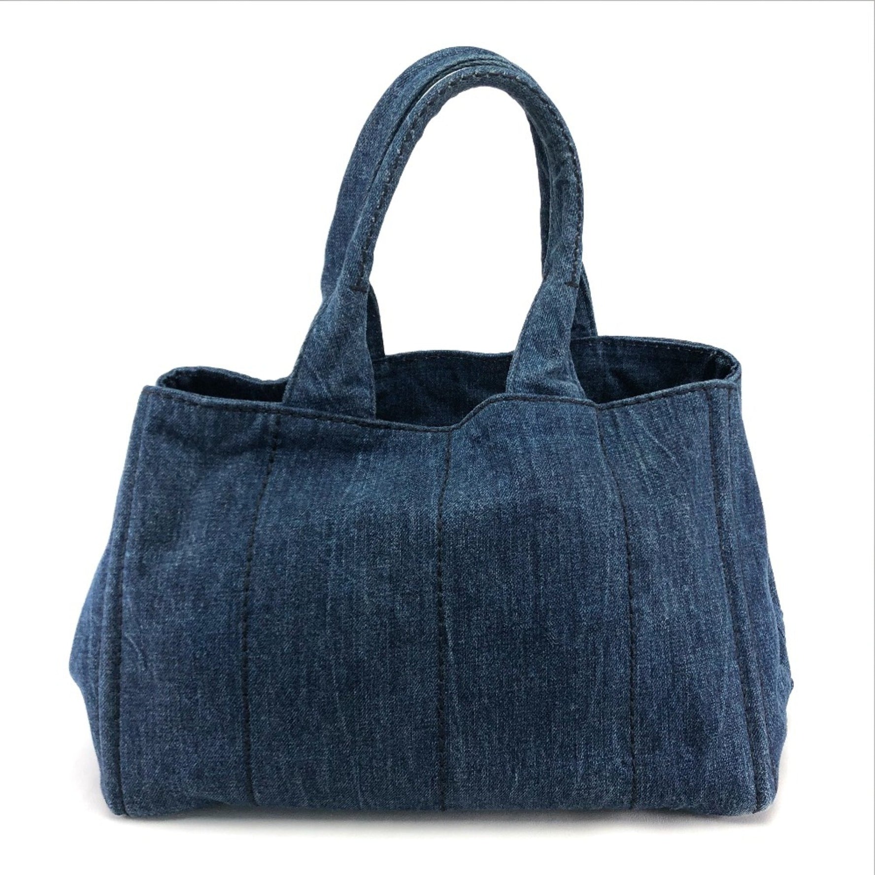 PRADA Canapa Bag Small Tote Bag Hand Bag Avio