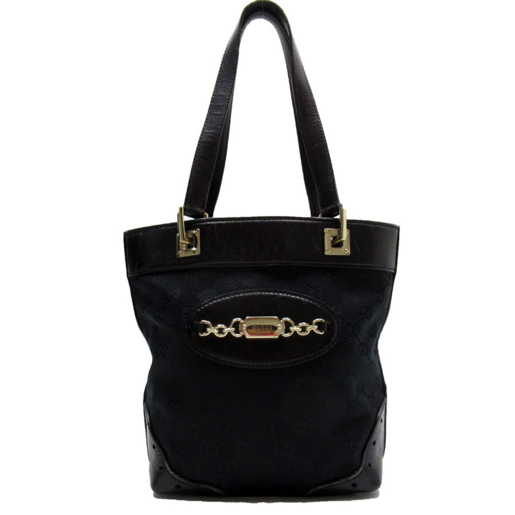 GUCCI Shoulder Bag GG Pattern Canvas Men's