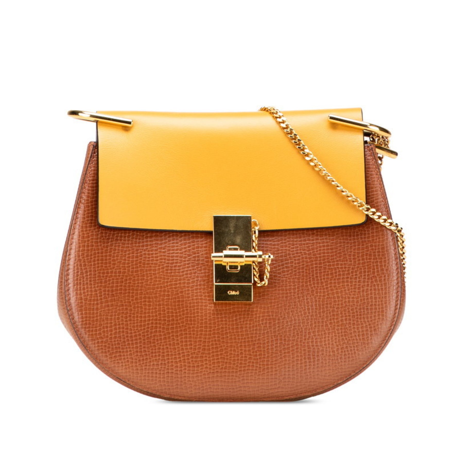 Chloé Chloe Drew Chain Shoulder Bag in Leather