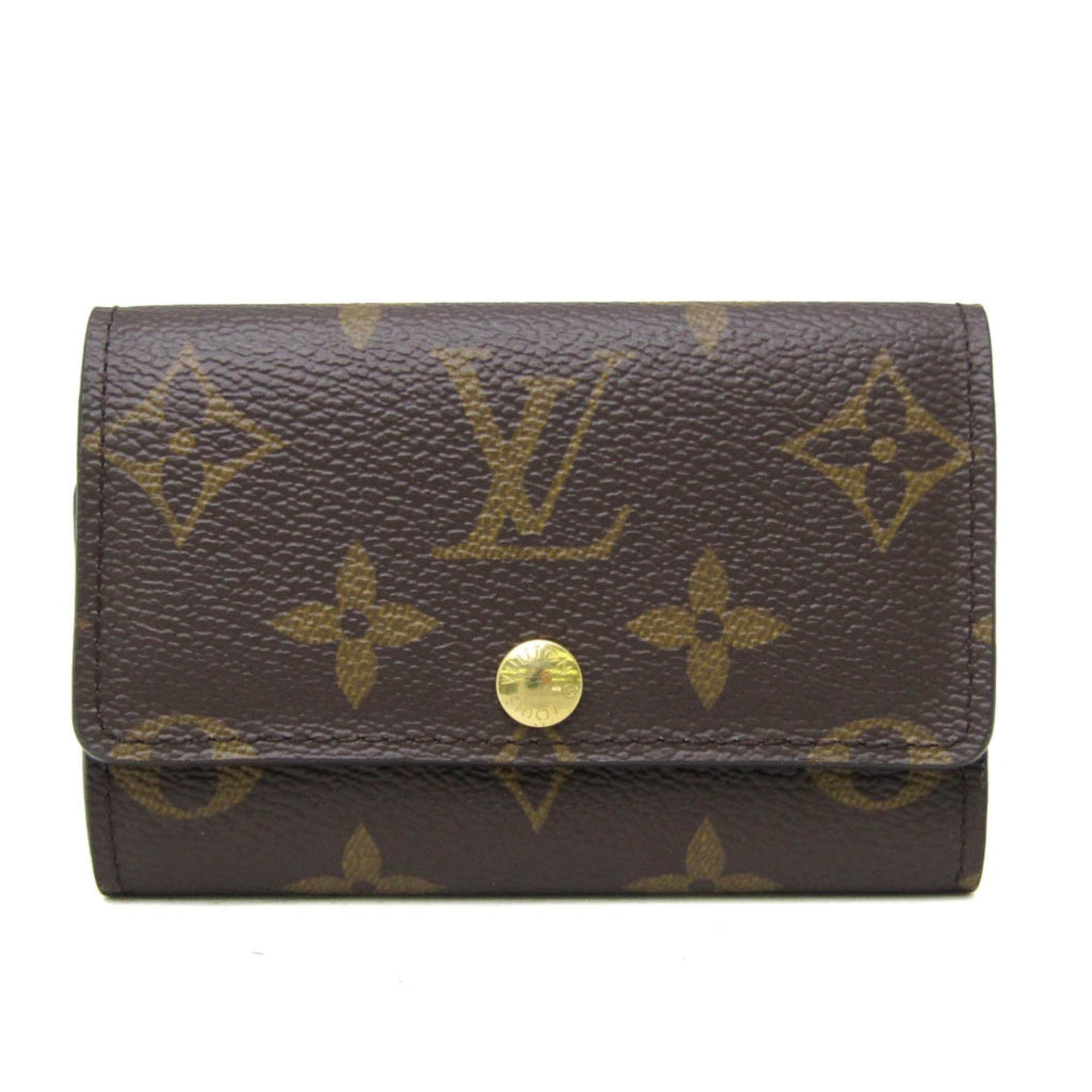 Louis Vuitton Monogram Key Holder 6 Women,Men Monogram Key Case Monogram
