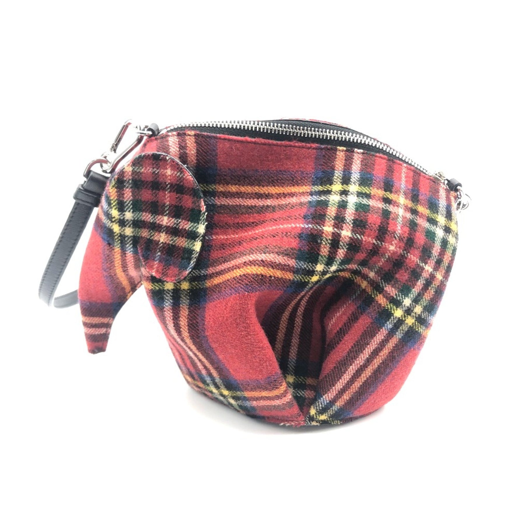 Loewe Check pattern Bag Shoulder Bag RedBased x Multicolore