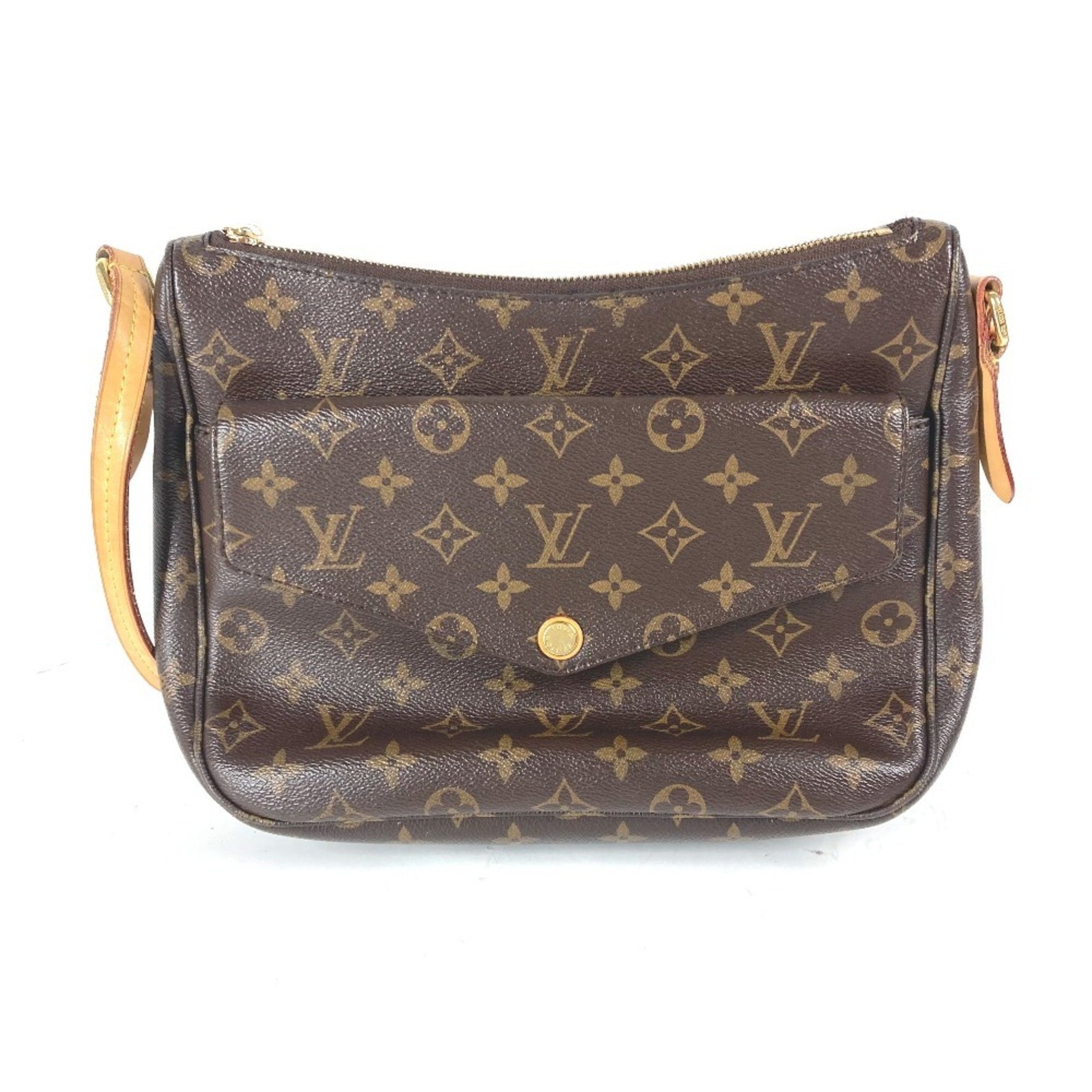 Louis Vuitton Monogram Mabillon Pochette Shoulder Bag Canvas