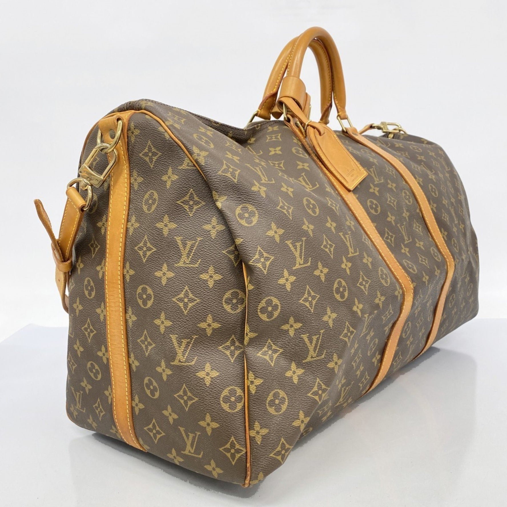 Louis Vuitton Monogram Keepall Bandouliere 60 Boston Bag Men's and